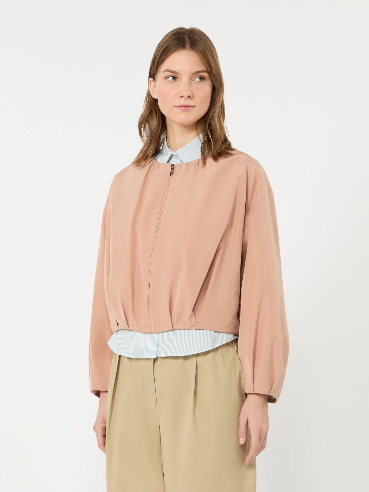 Short taffeta jacket - PINK - Weekend Max Mara - 2