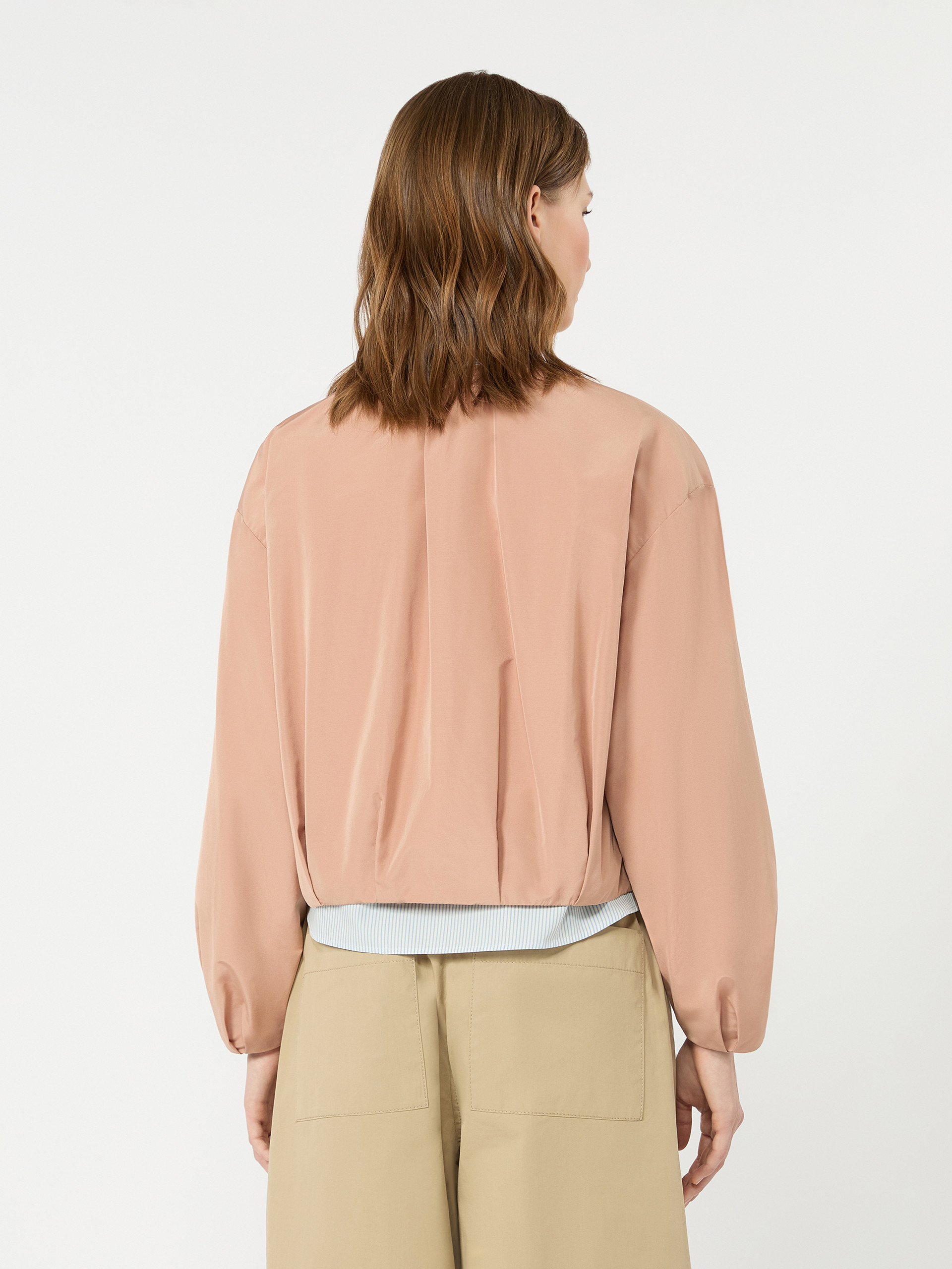 Short taffeta jacket - PINK - Weekend Max Mara - 3