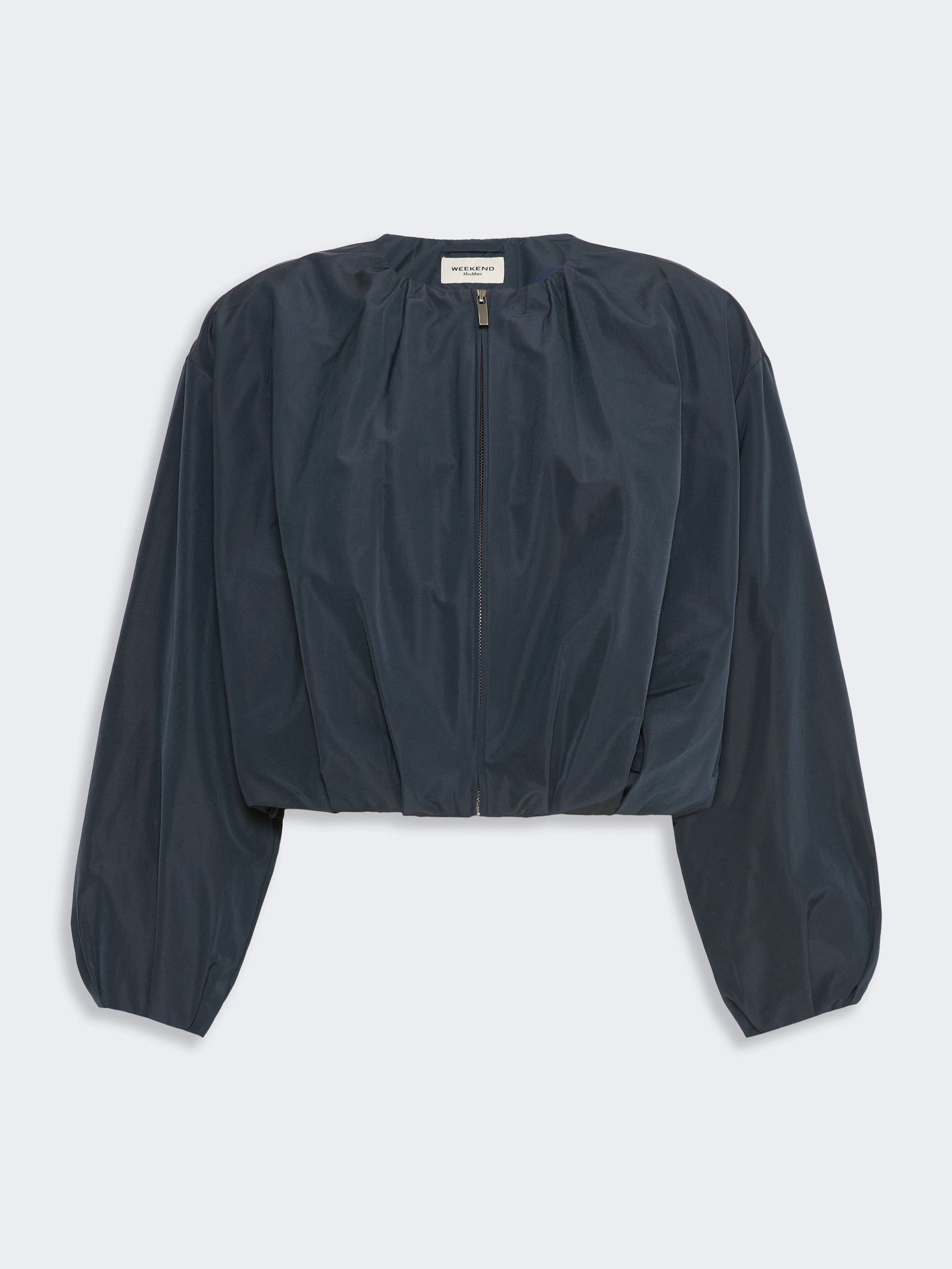 Short taffeta jacket - NAVY - Weekend Max Mara - 5