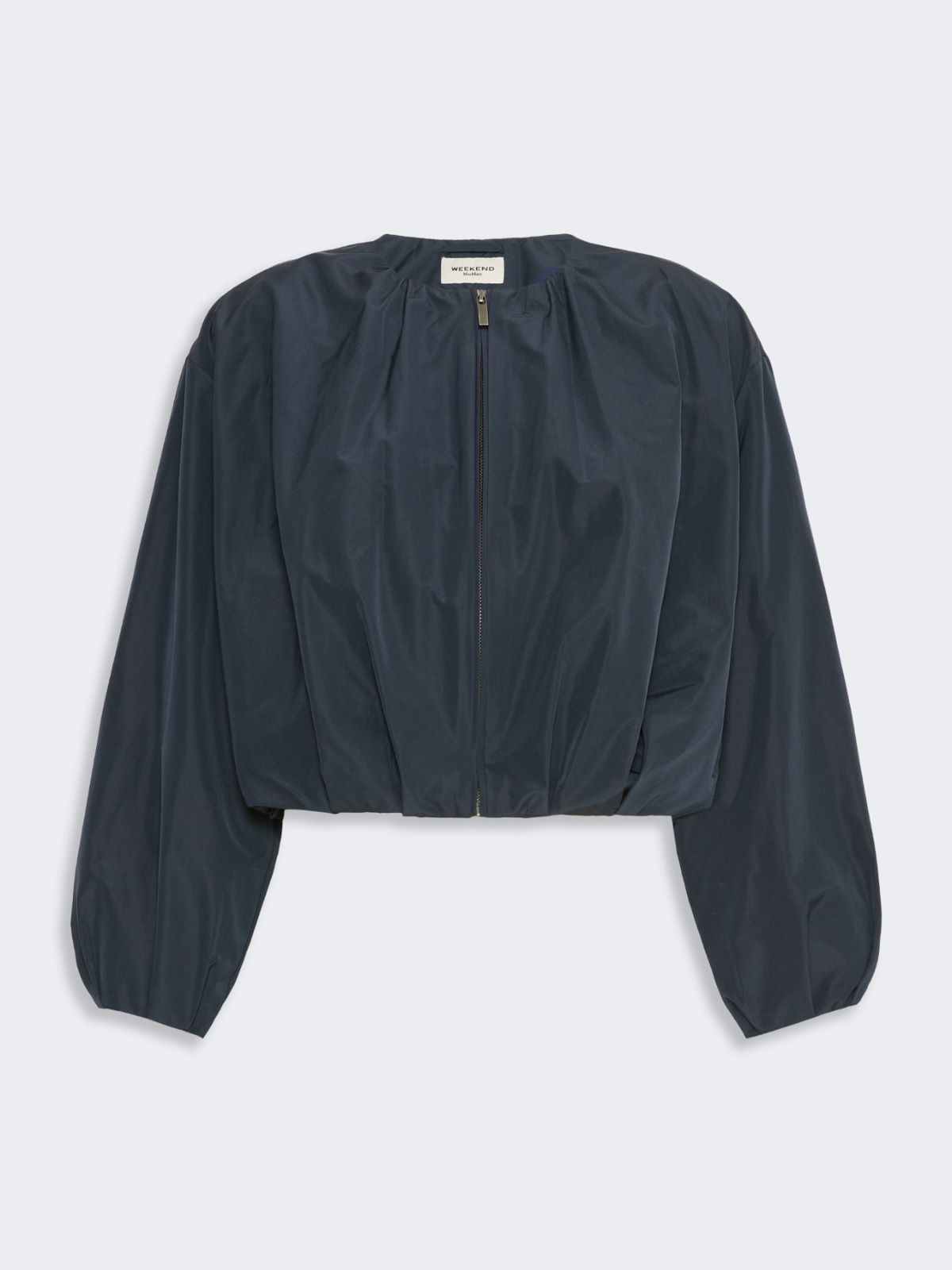 Short taffeta jacket - NAVY - Weekend Max Mara - 5