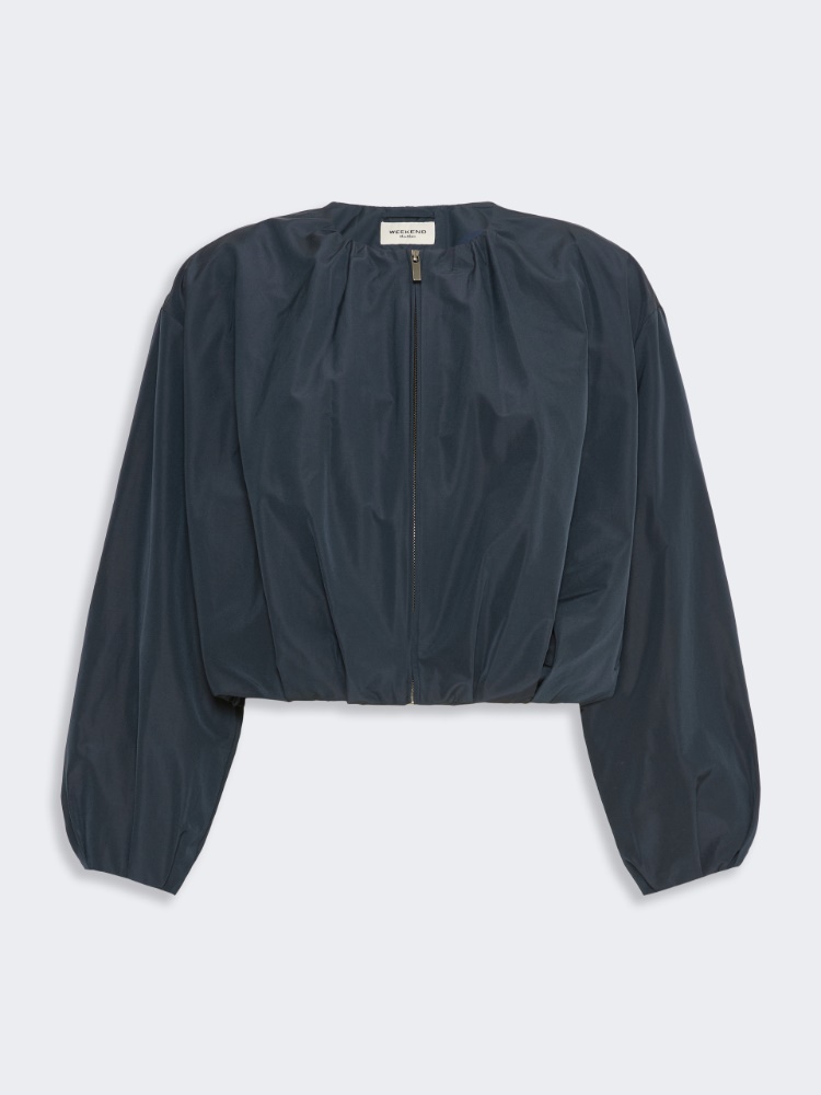 Short taffeta jacket - NAVY - Weekend Max Mara - 2