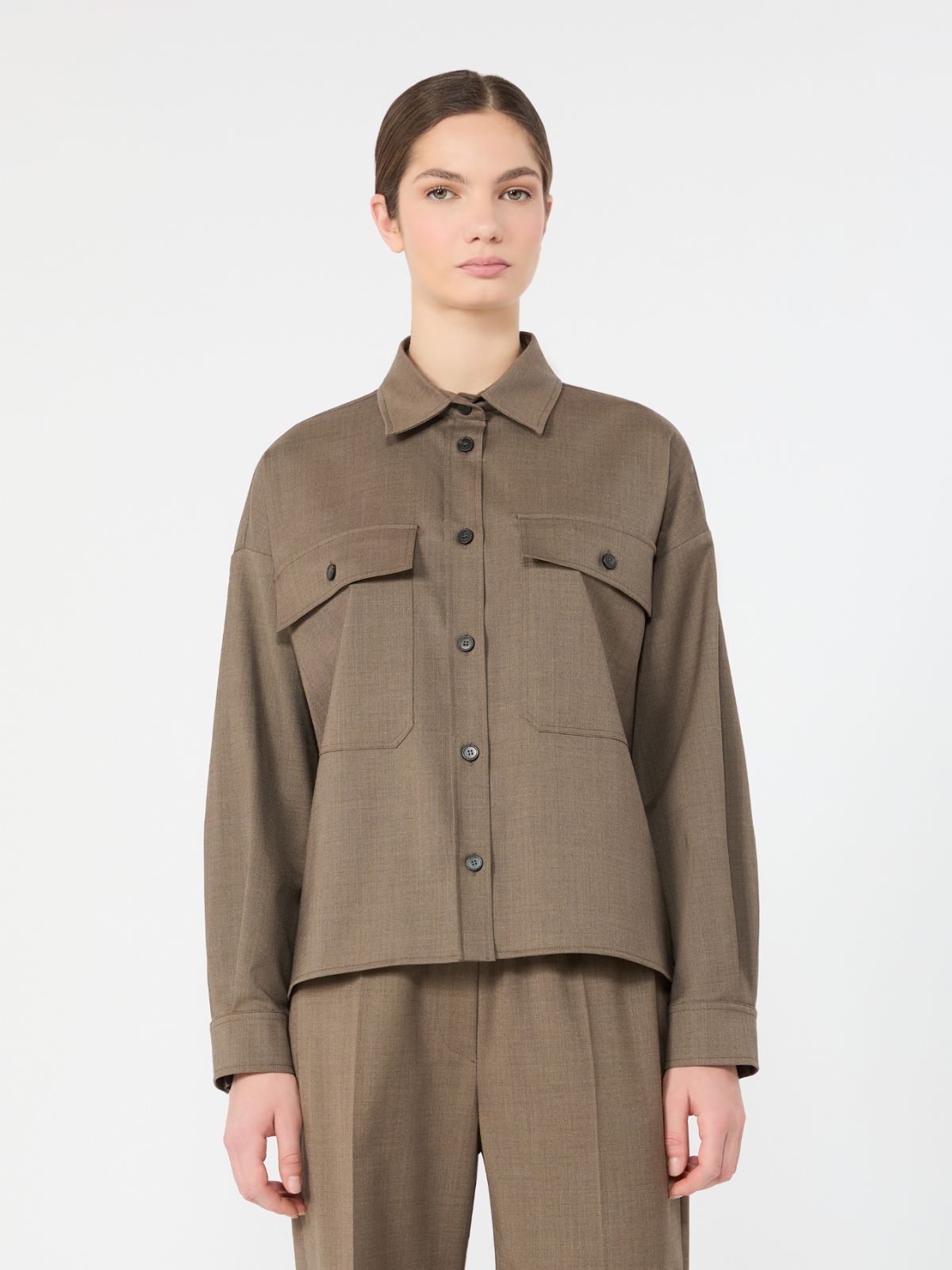 Stretch wool twill jacket - Weekend Max Mara - 2