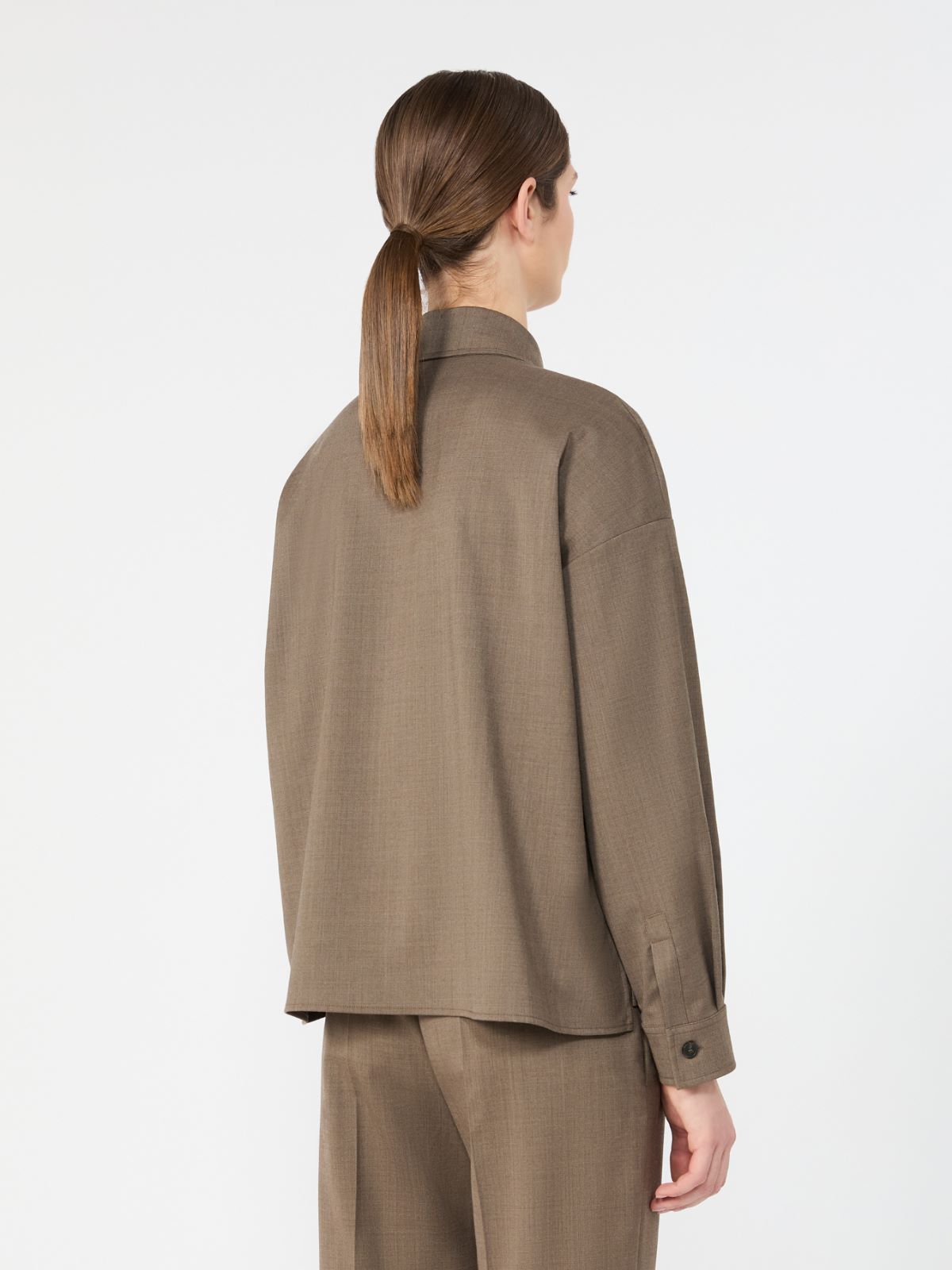 Stretch wool twill jacket - Weekend Max Mara - 3