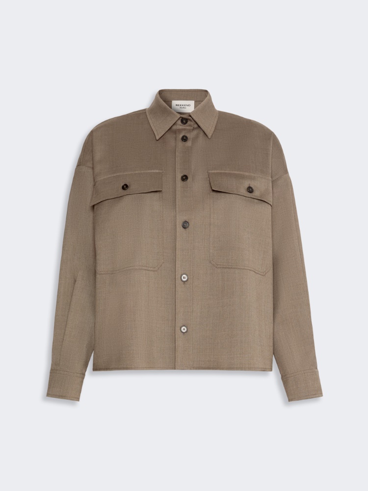 Stretch wool twill jacket - Weekend Max Mara
