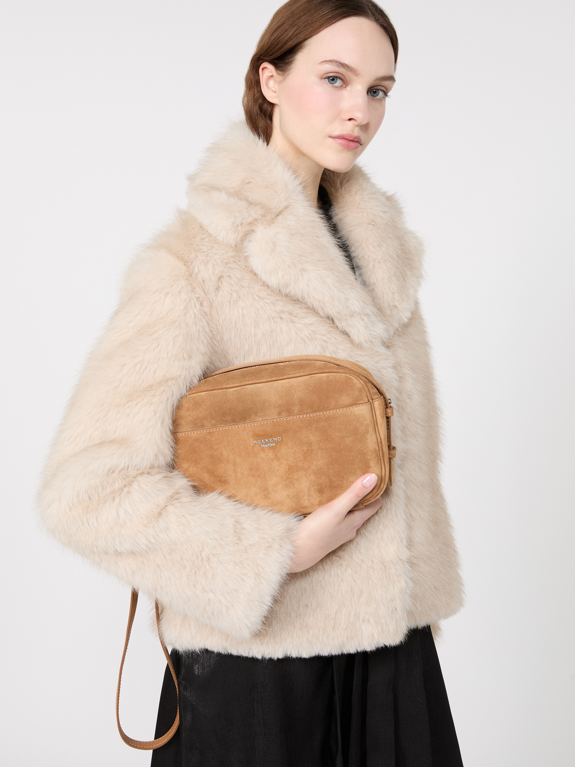 Soft textured short coat - Weekend Max Mara - 4