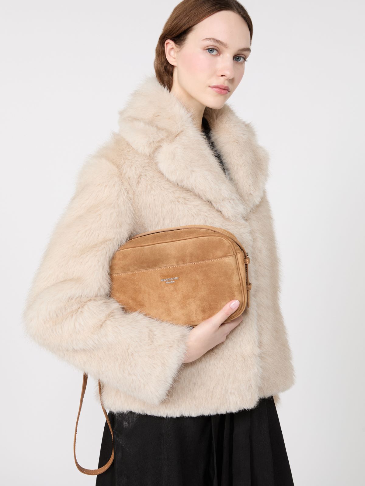 Soft textured short coat - Weekend Max Mara - 4