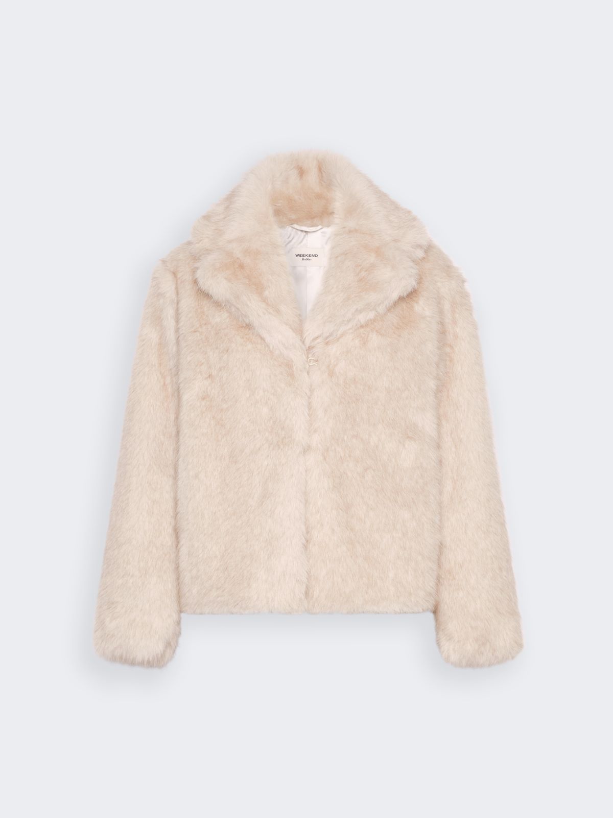 Soft textured short coat - Weekend Max Mara - 5