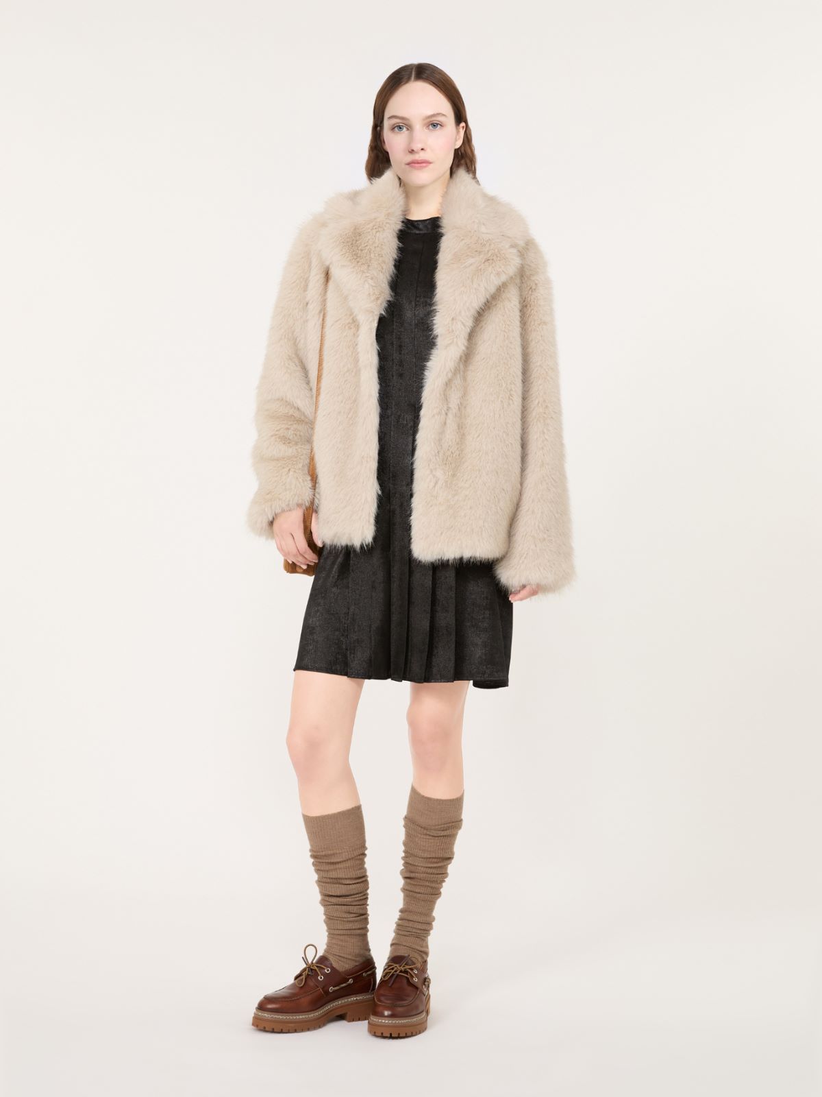Soft textured short coat - Weekend Max Mara