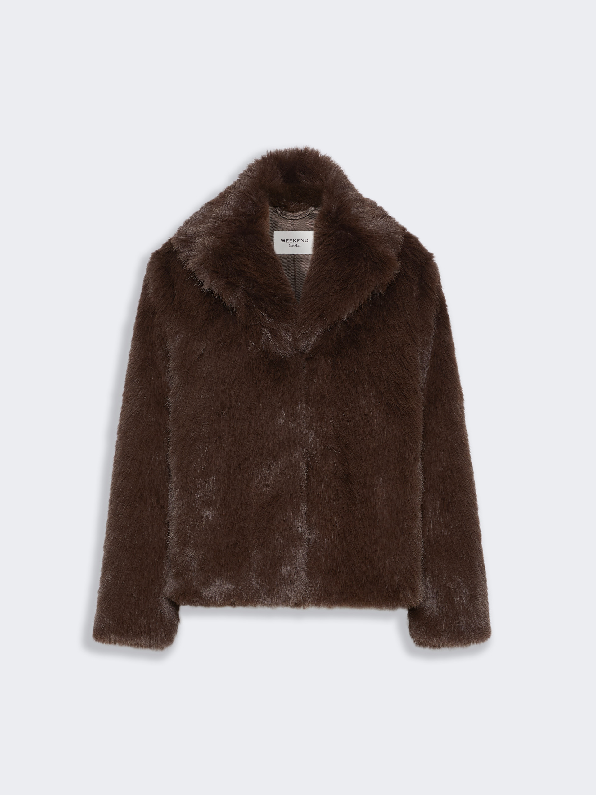 Soft textured short coat - Weekend Max Mara - 5