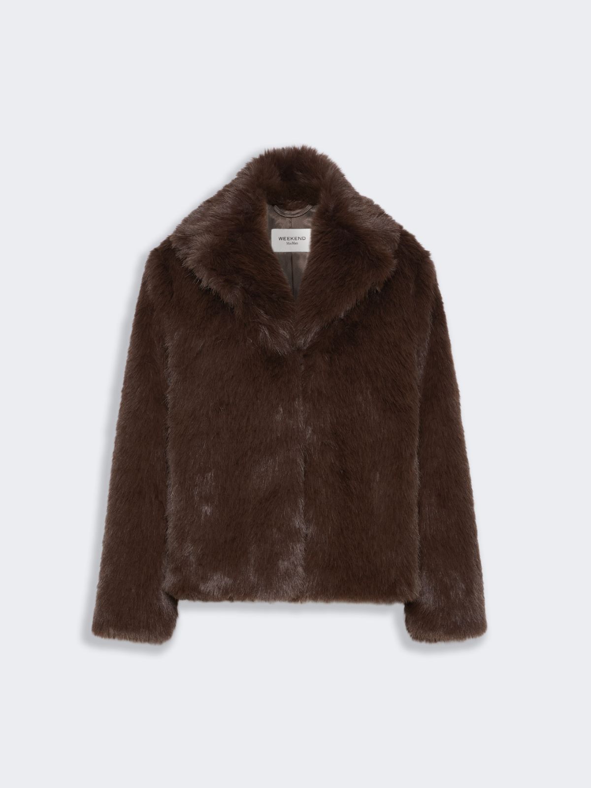 Soft textured short coat - Weekend Max Mara - 5