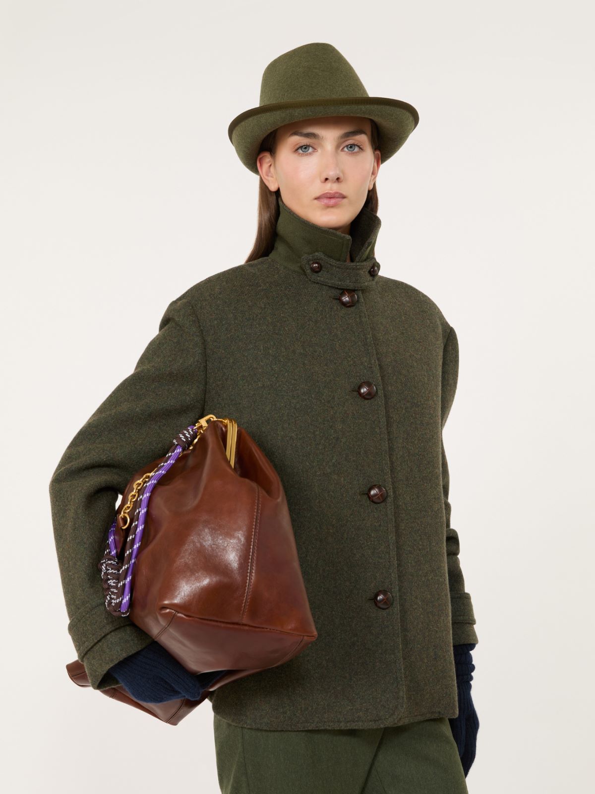 Cappotto corto in lana mélange - Weekend Max Mara - 4