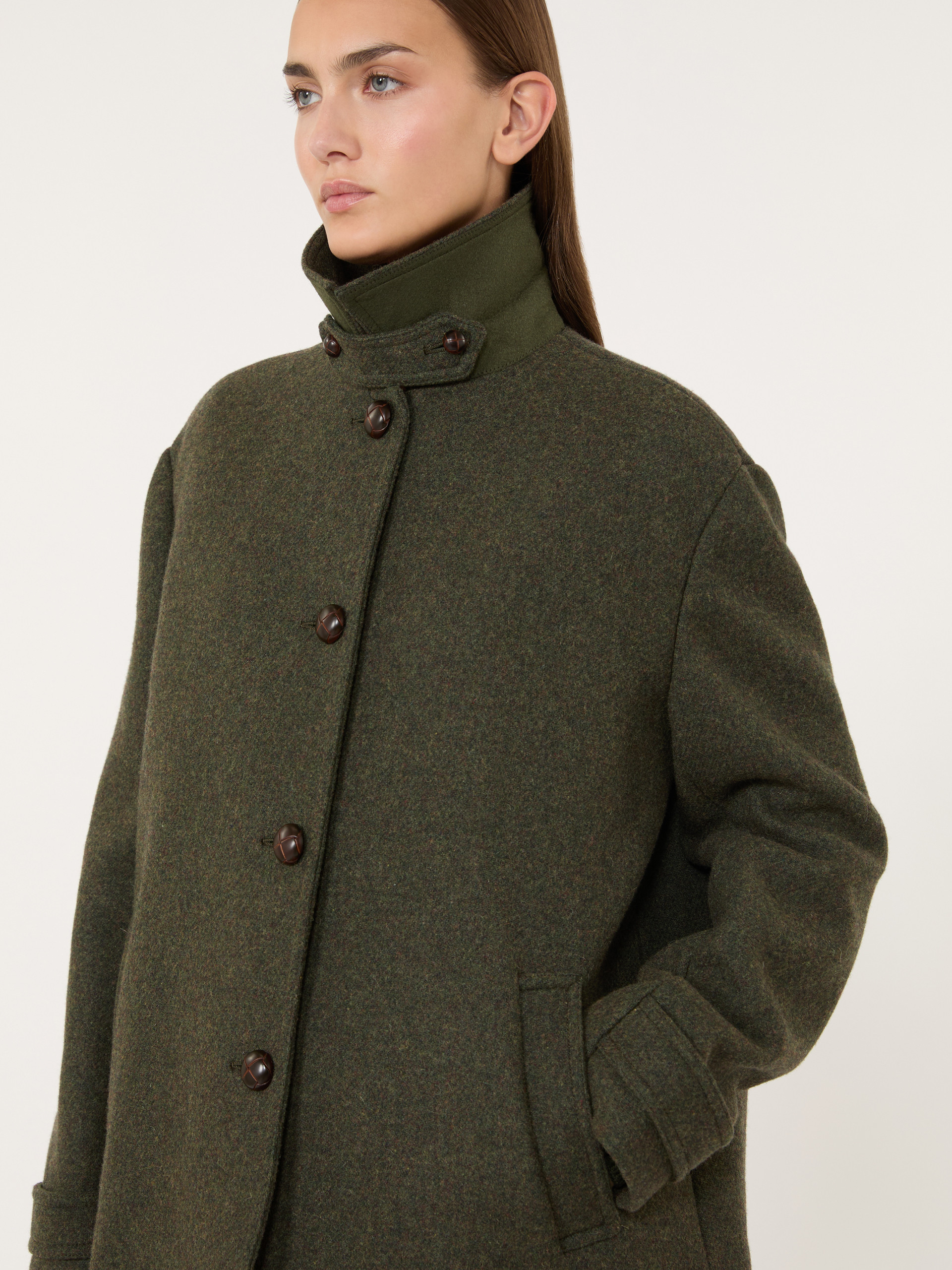Cappotto corto in lana mélange - Weekend Max Mara - 5