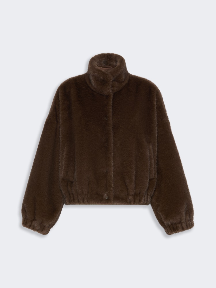 Giacca corta dalla texture soffice - MARRONE - Weekend Max Mara - 2
