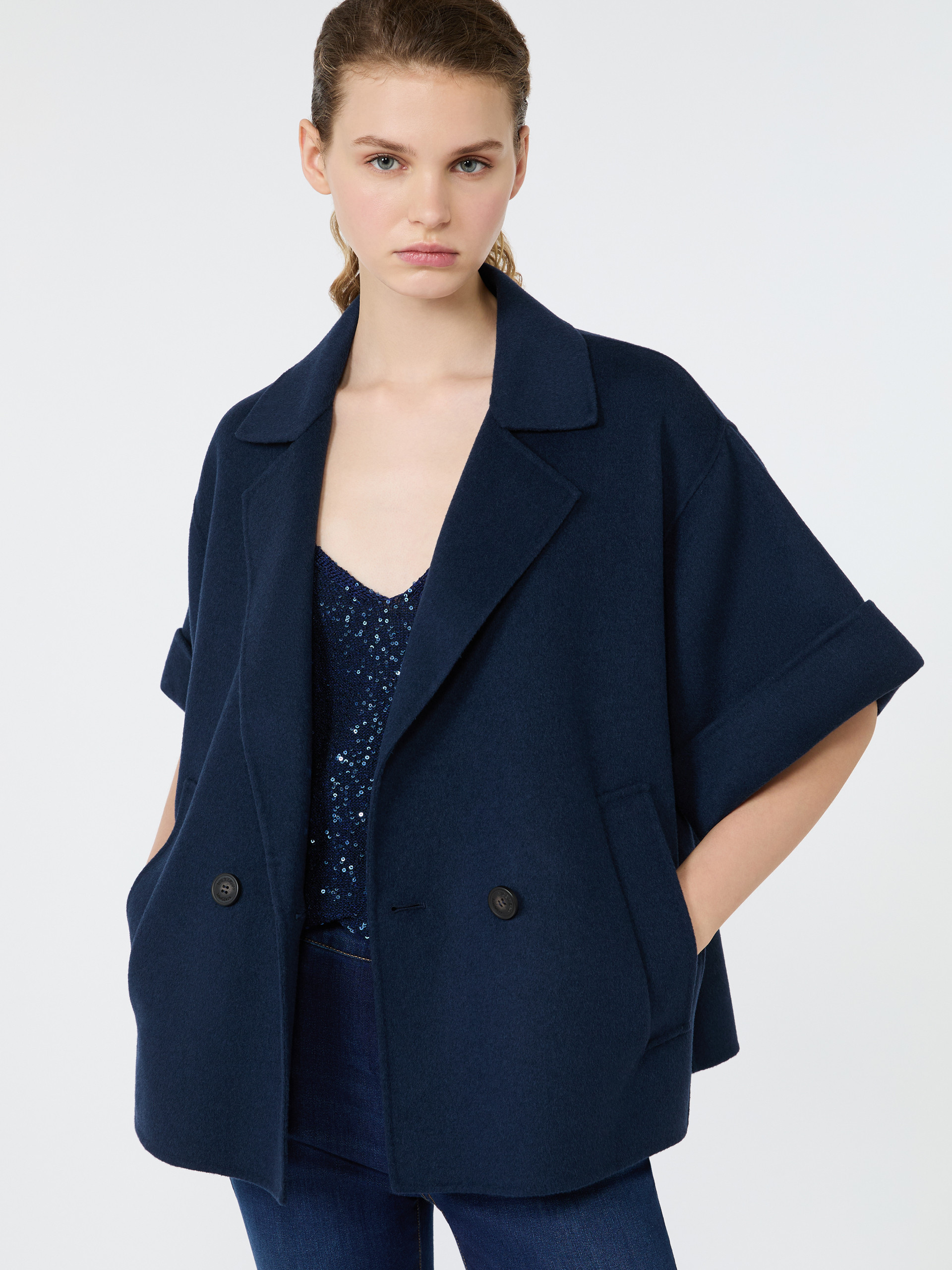 Short wool broadcloth coat - Weekend Max Mara - 4