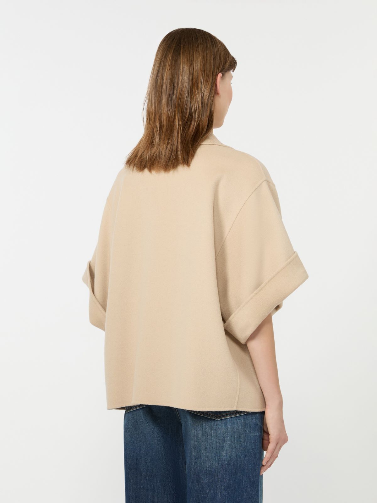 Cappotto corto in drap di lana - SABBIA - Weekend Max Mara - 3
