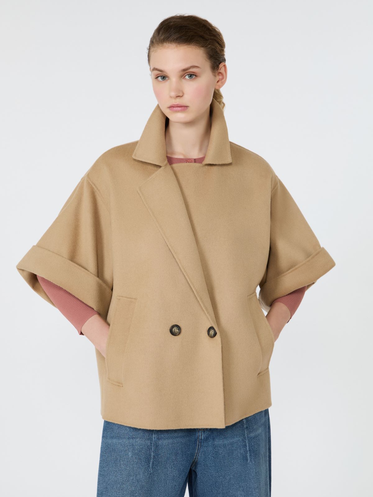 Short wool broadcloth coat - Weekend Max Mara - 4