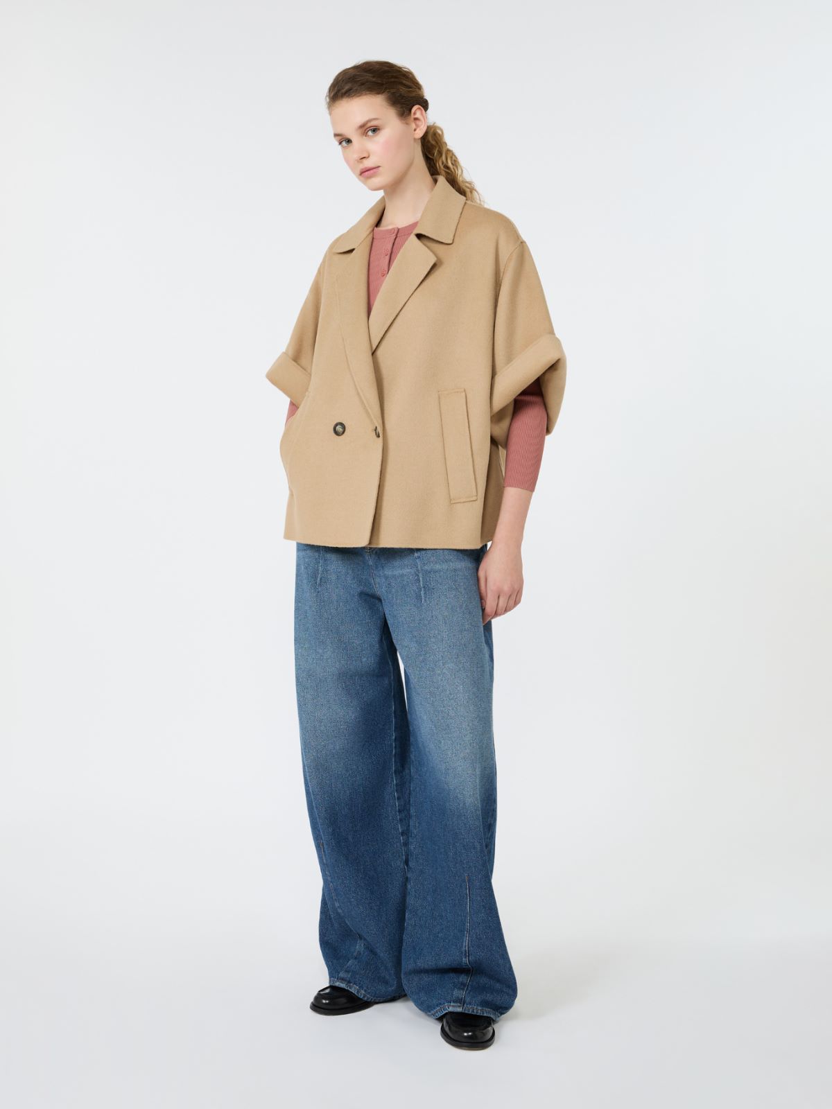 Short wool broadcloth coat - Weekend Max Mara