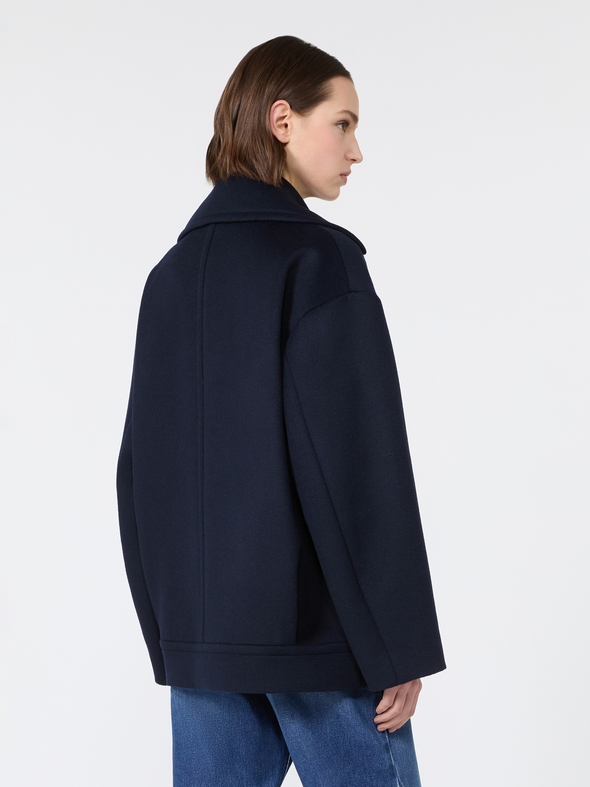 Double-sided wool double-breasted pea coat - Weekend Max Mara - 3