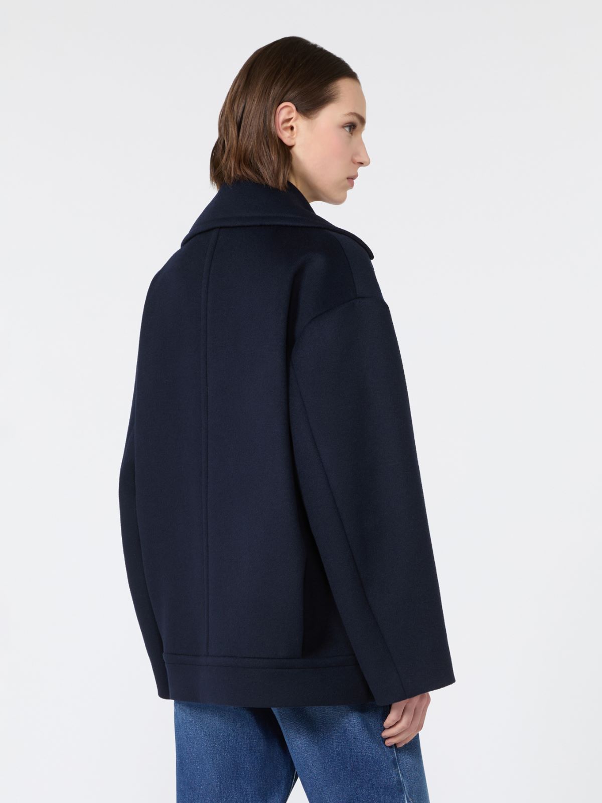 Double-sided wool double-breasted pea coat - Weekend Max Mara - 3