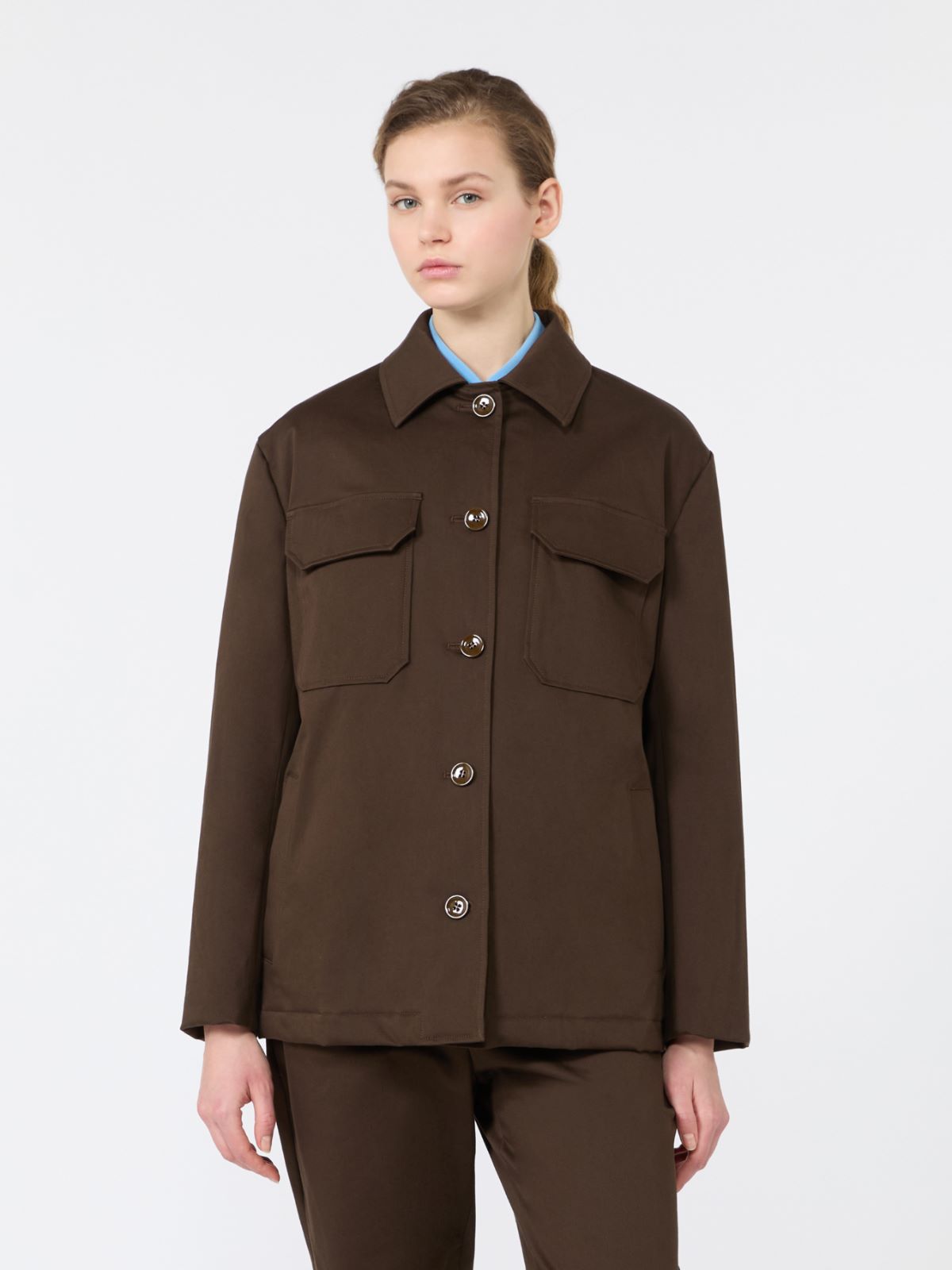 Cotton satin jacket - Weekend Max Mara - 2