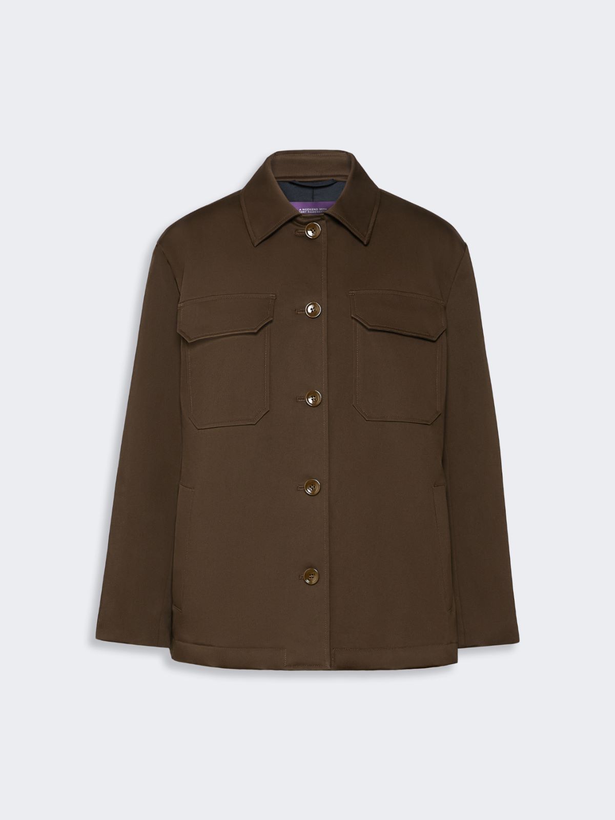 Cotton satin jacket - Weekend Max Mara - 7