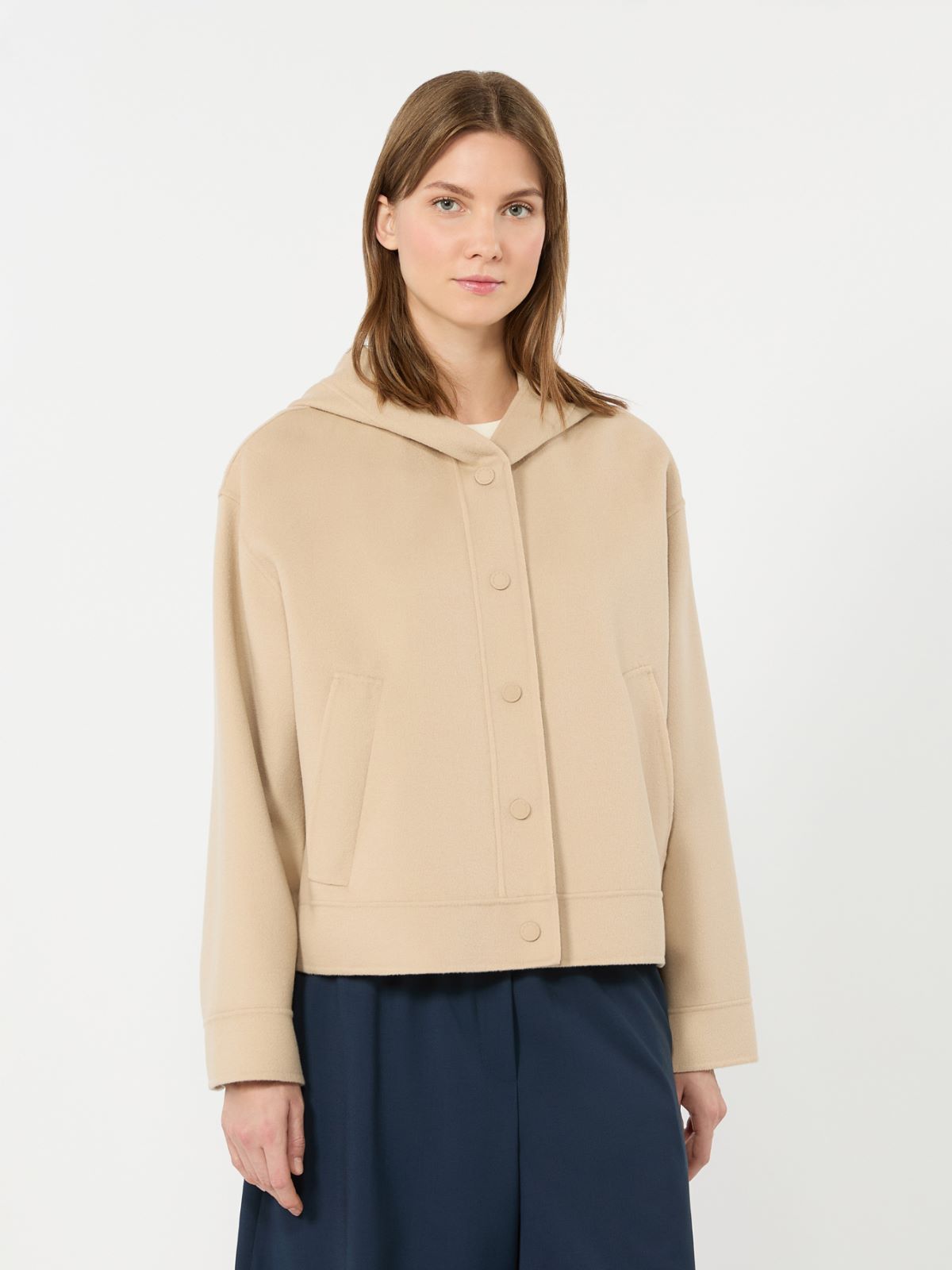 Double wool hooded jacket - Weekend Max Mara - 2