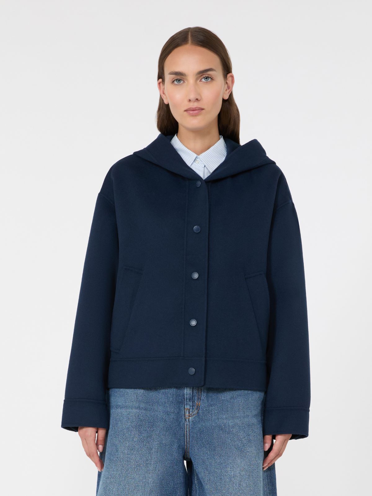 Double wool hooded jacket - Weekend Max Mara - 2