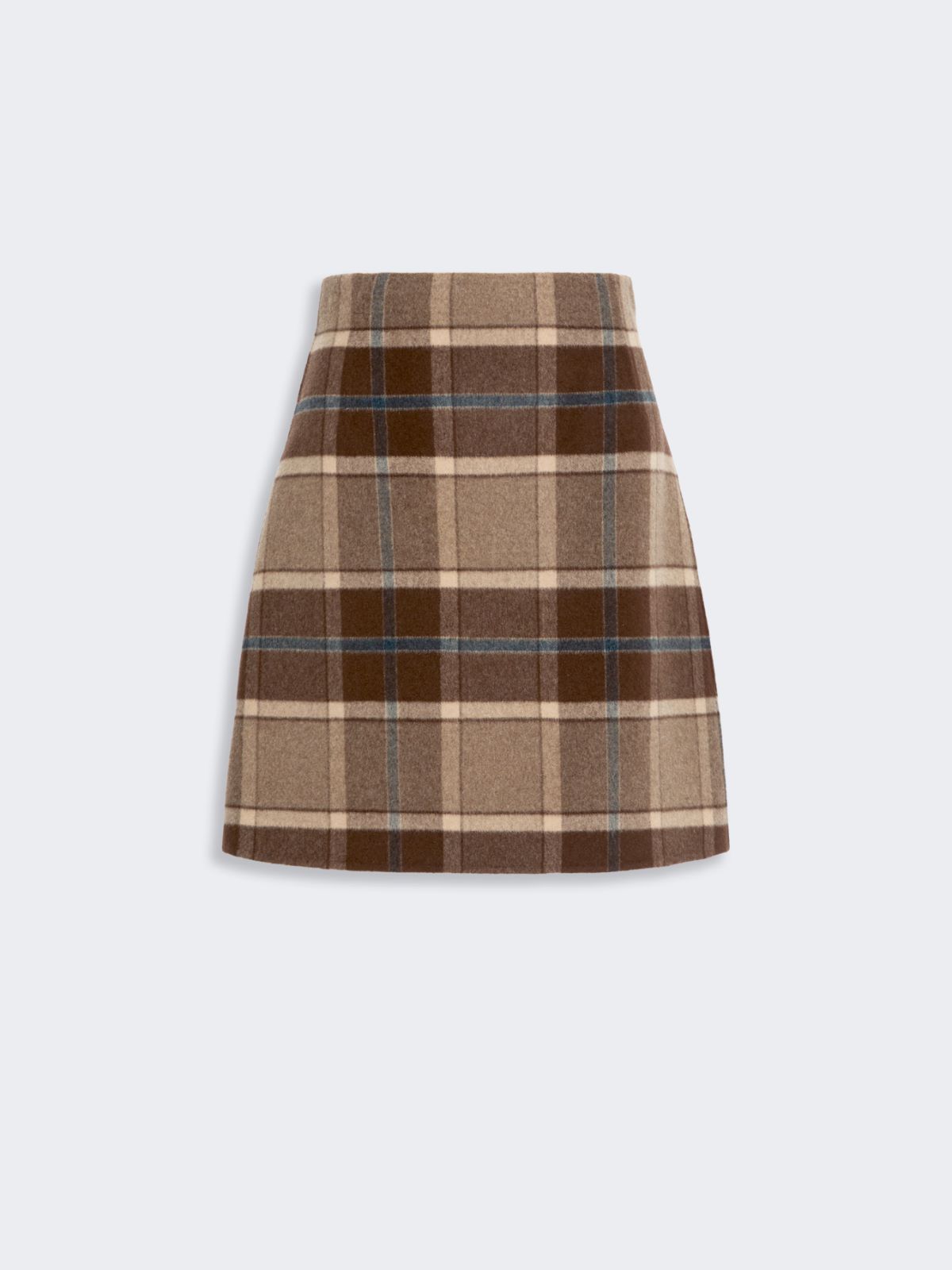 Short checked wool skirt - Weekend Max Mara - 4