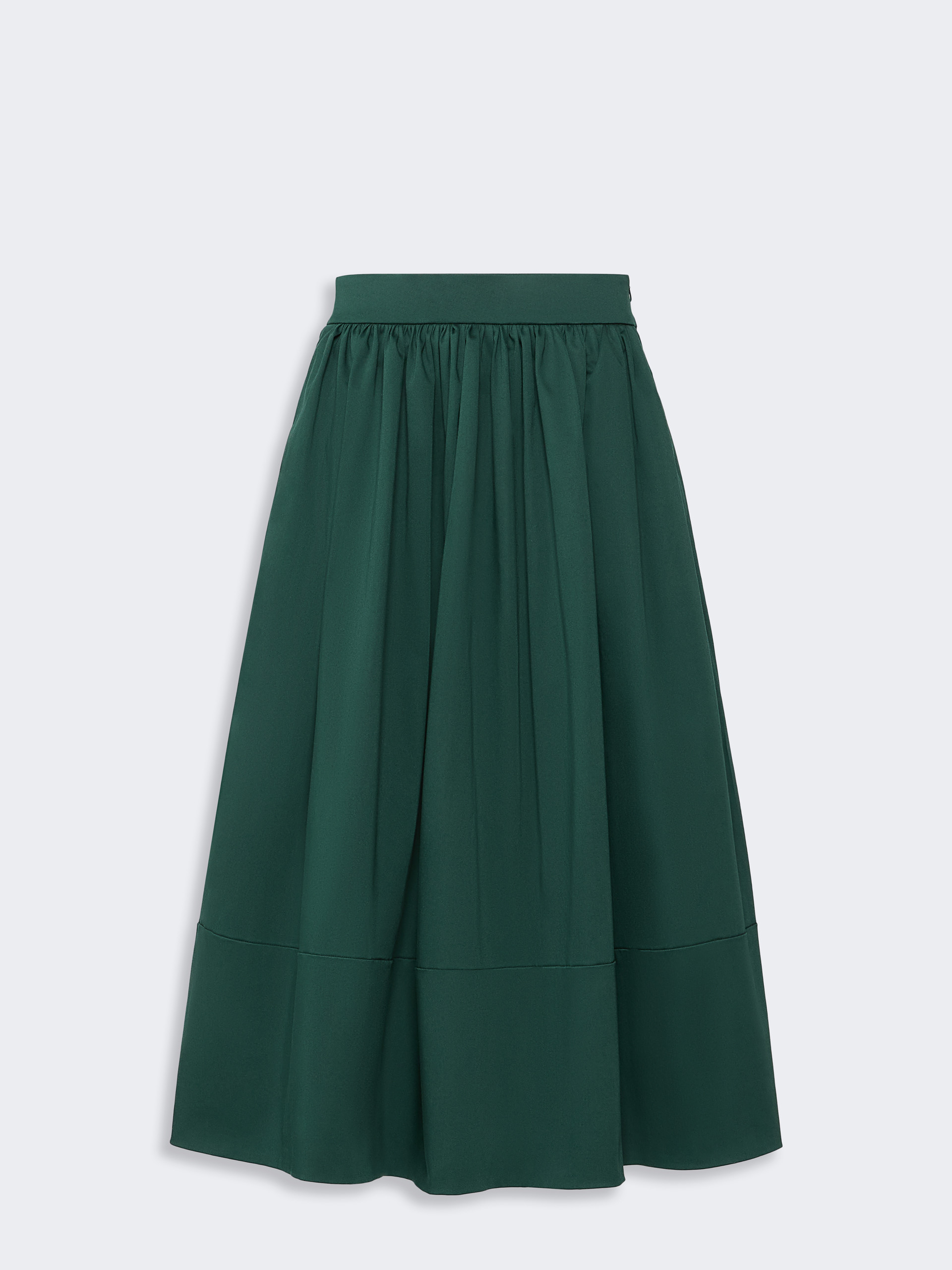 Cotton satin midi skirt - Weekend Max Mara - 5