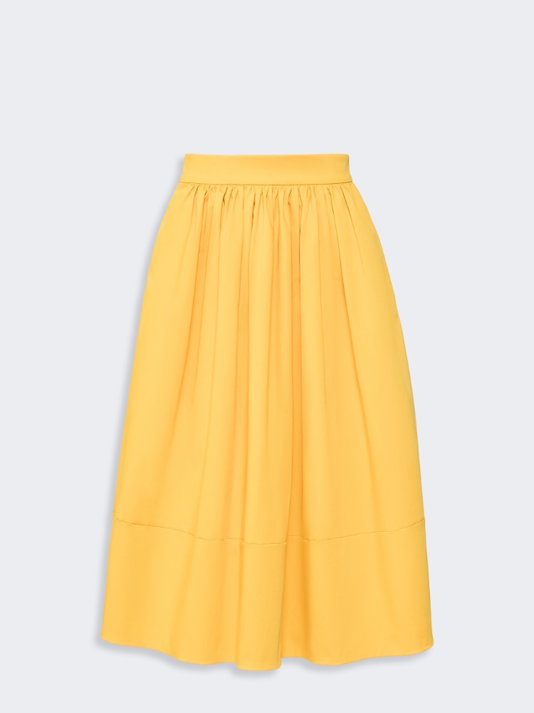 Cotton satin midi skirt - Weekend Max Mara - 2