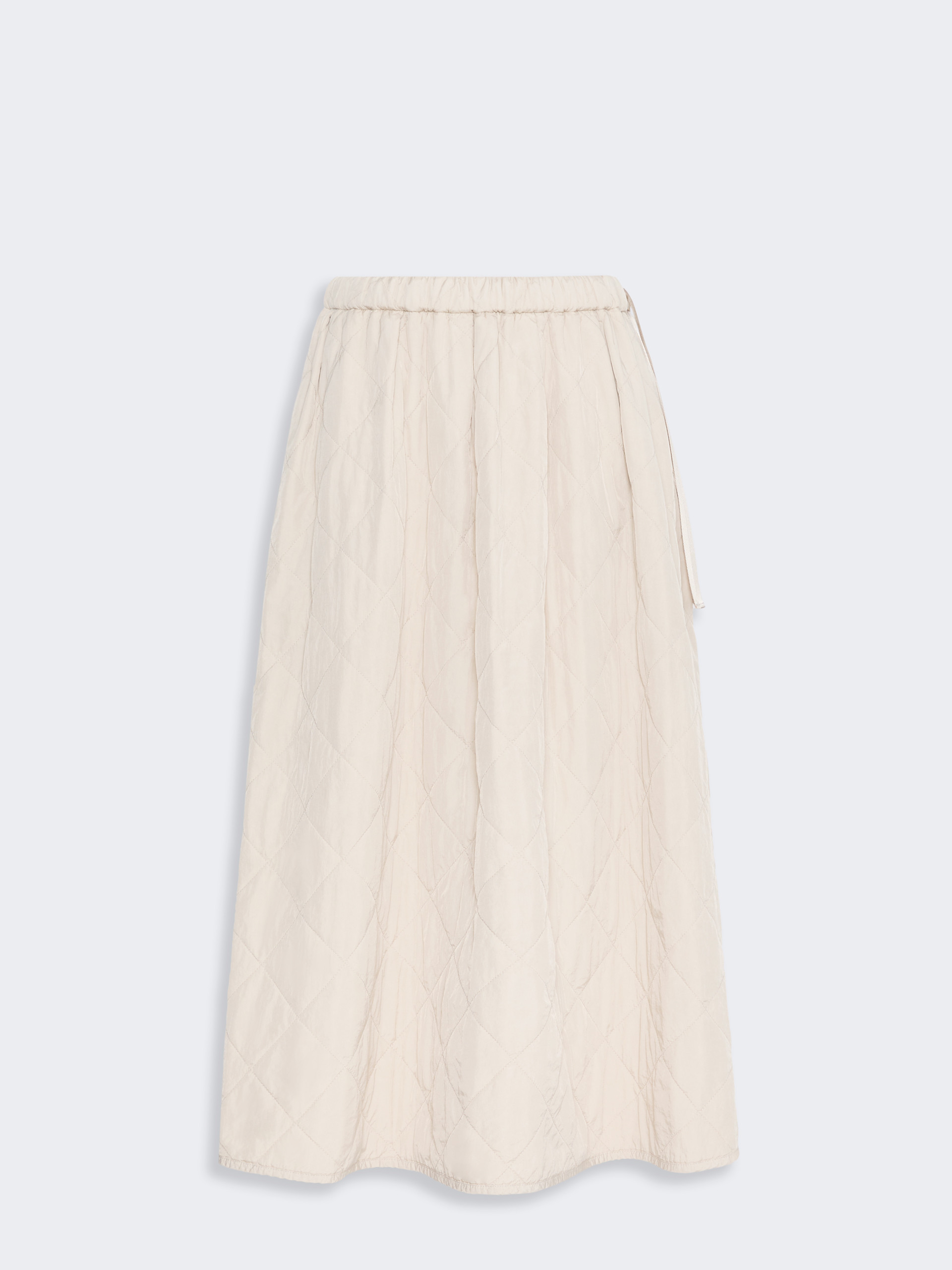 Technical plain-weave fabric flared skirt - Weekend Max Mara - 6