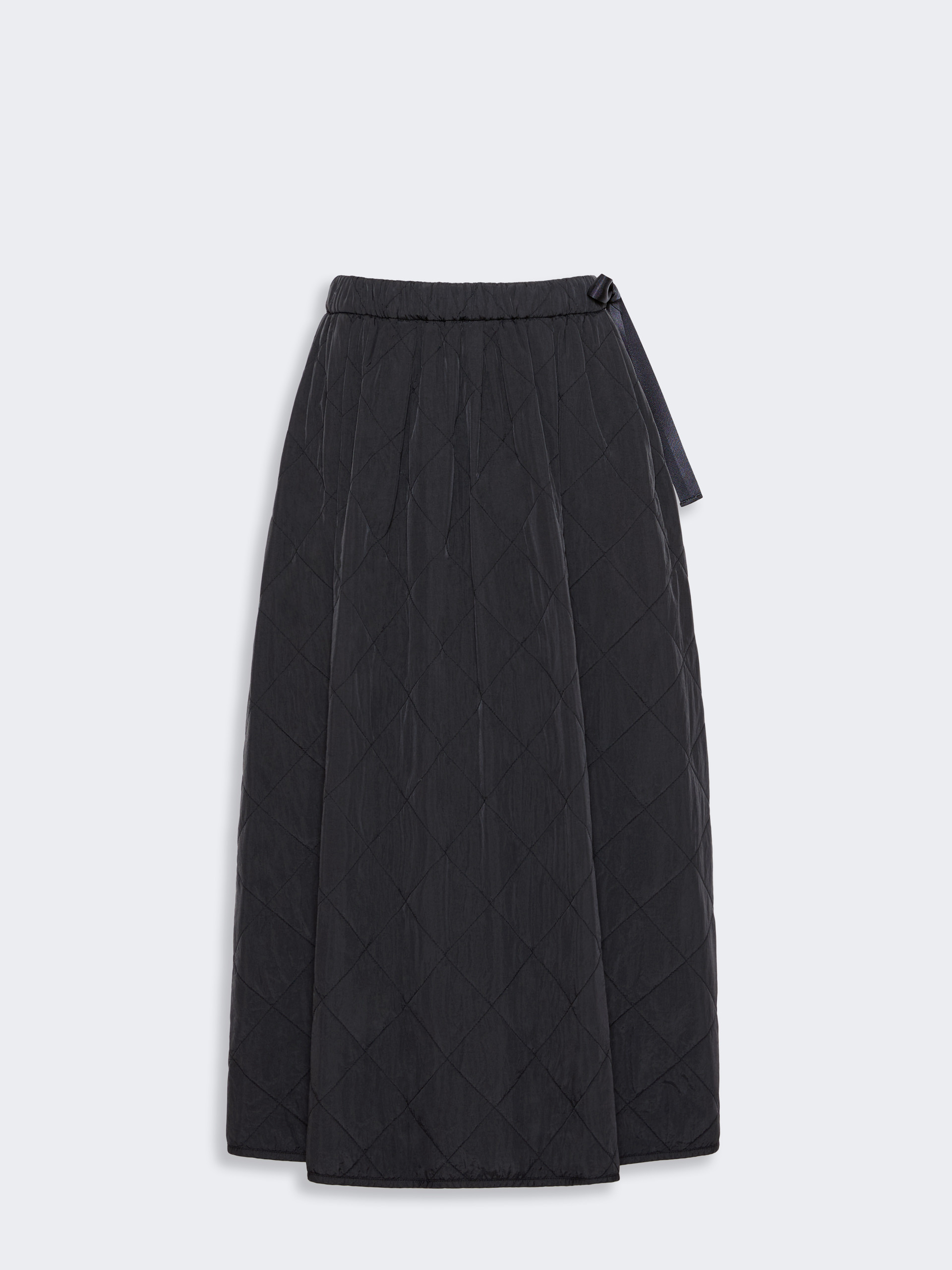 Technical plain-weave fabric flared skirt - Weekend Max Mara - 5