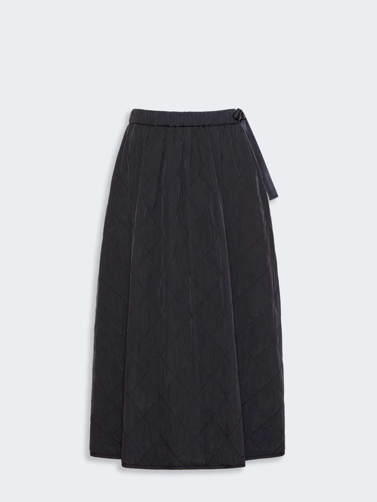 Technical plain-weave fabric flared skirt - Weekend Max Mara - 5