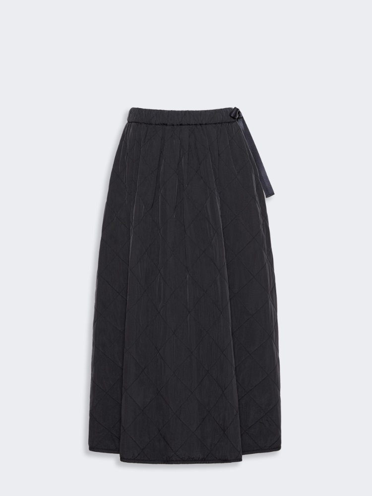 Technical plain-weave fabric flared skirt - Weekend Max Mara - 2
