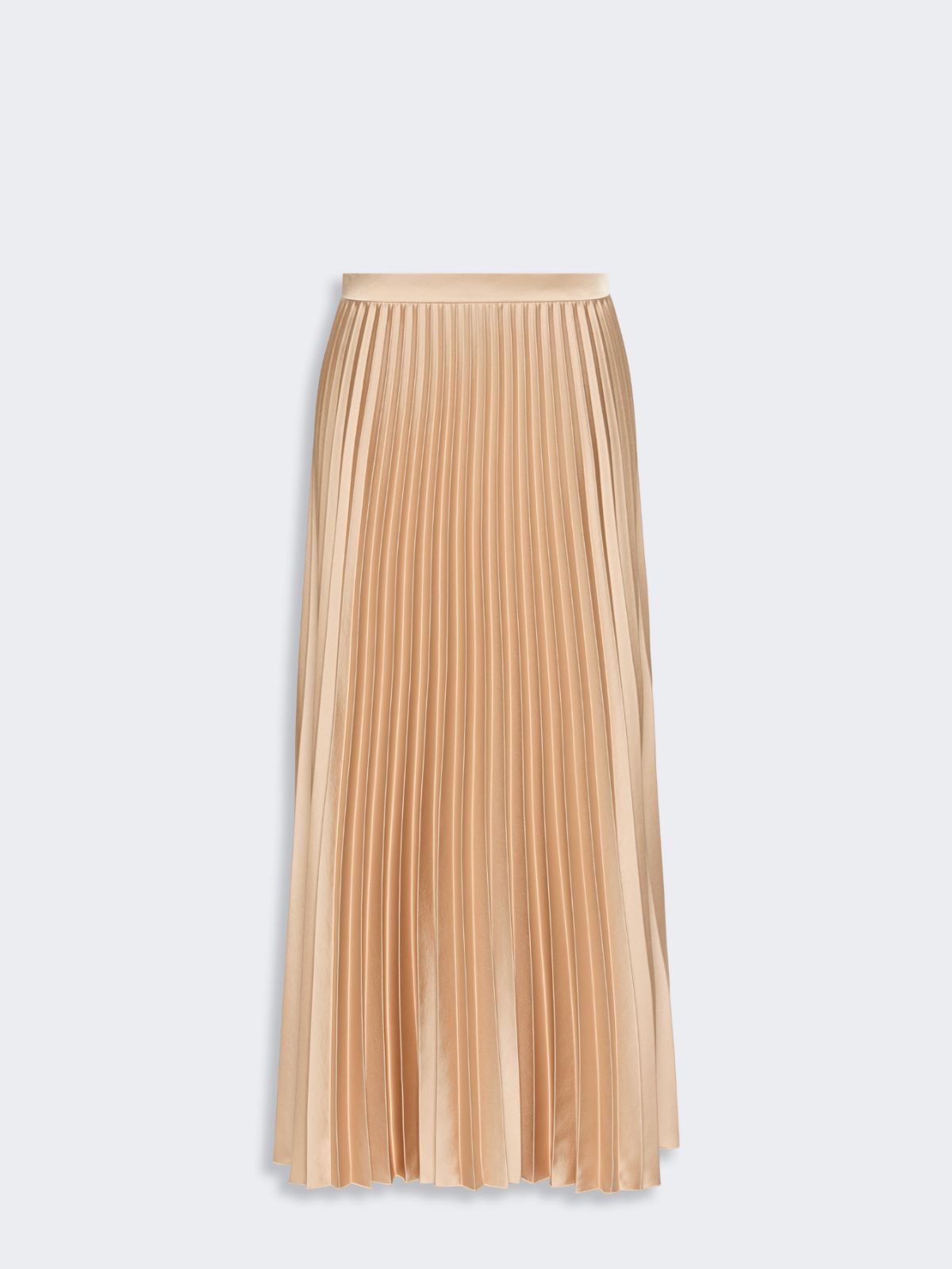 Pleated satin skirt - ANTIQUE ROSE - Weekend Max Mara - 4