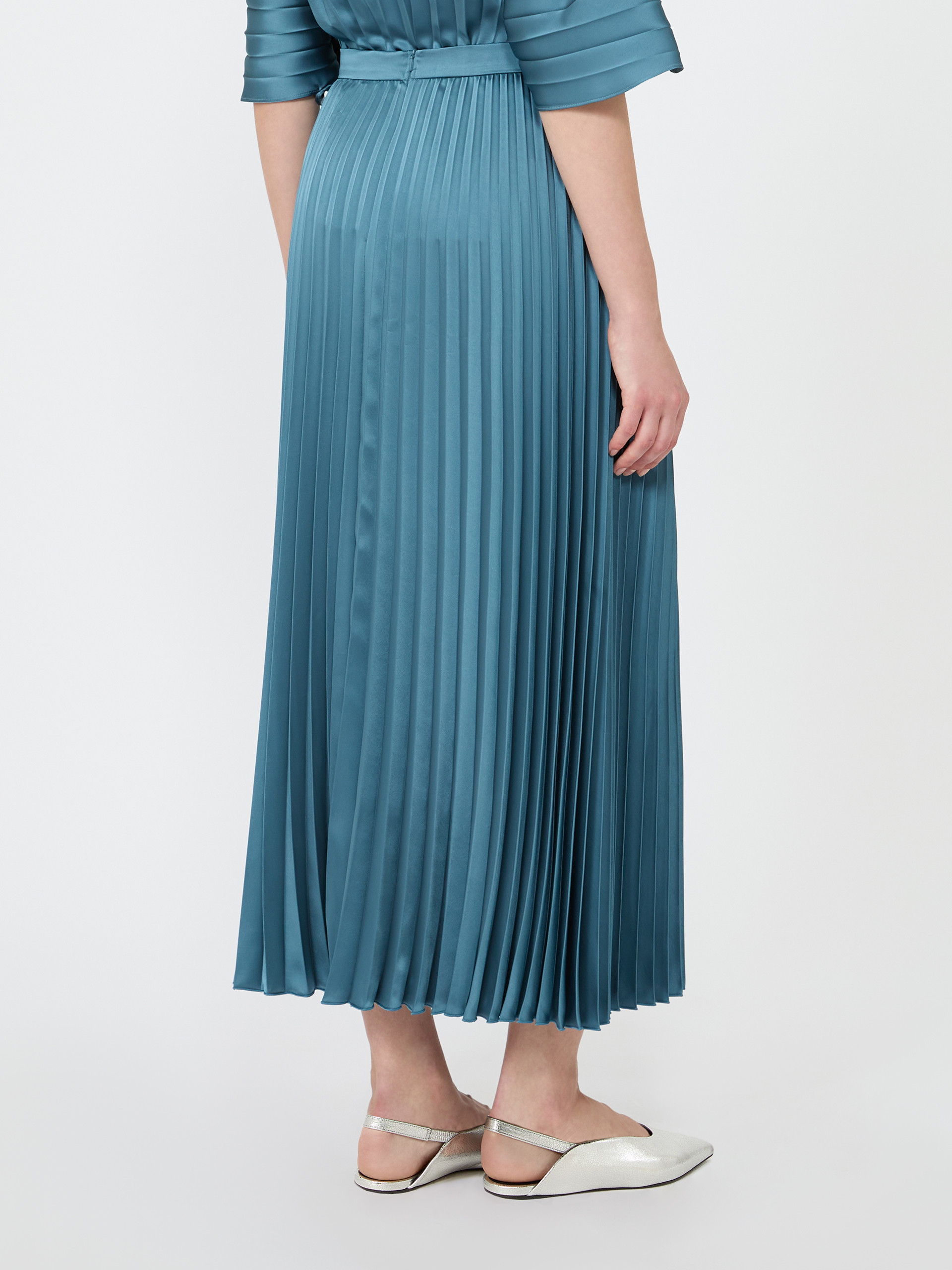 Gonna in raso plissé - Weekend Max Mara - 3