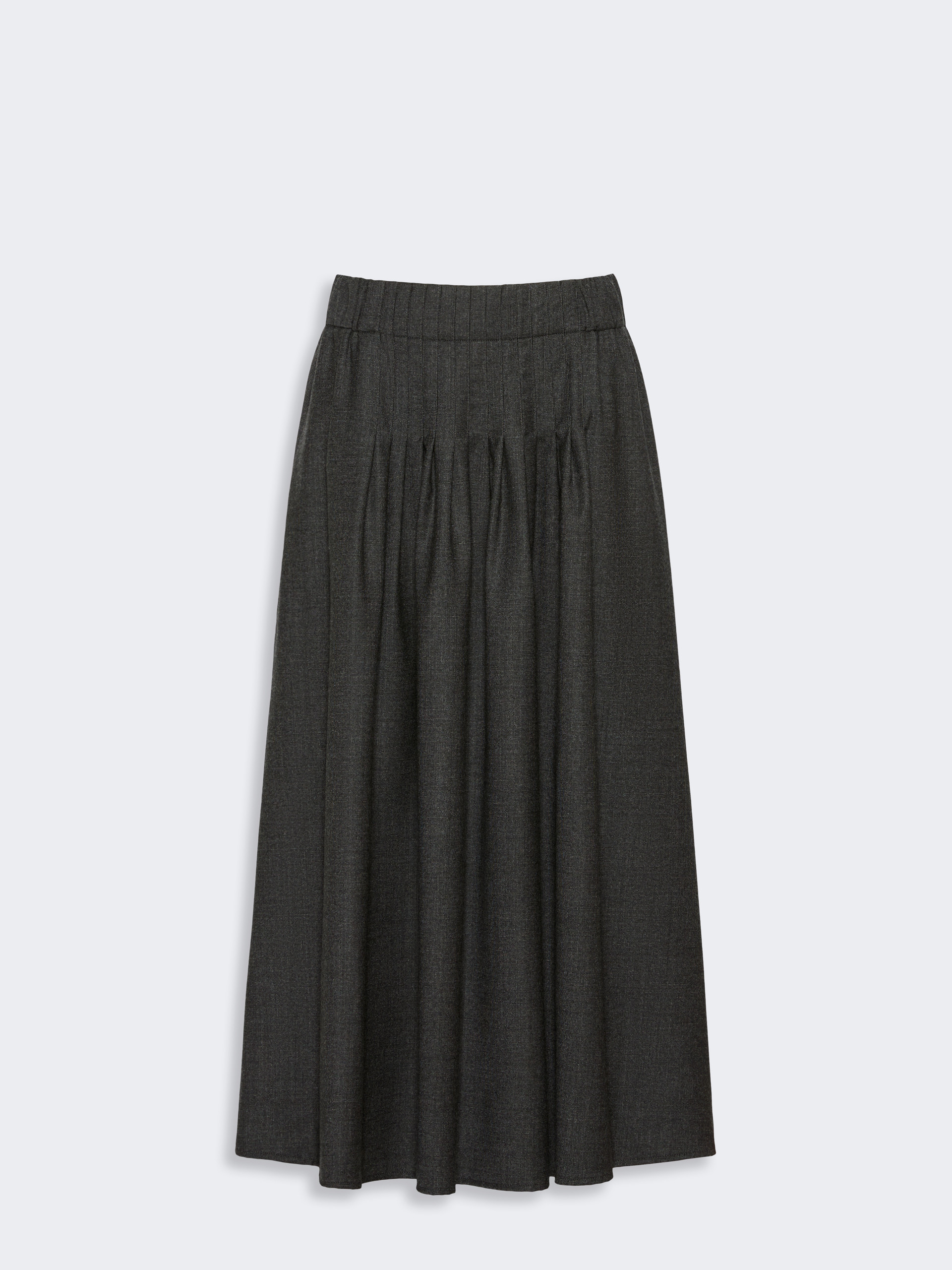 Stretch wool flannel skirt - Weekend Max Mara - 5