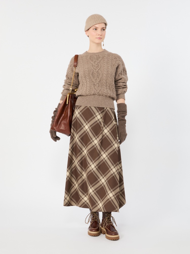 Wool twill skirt - Weekend Max Mara