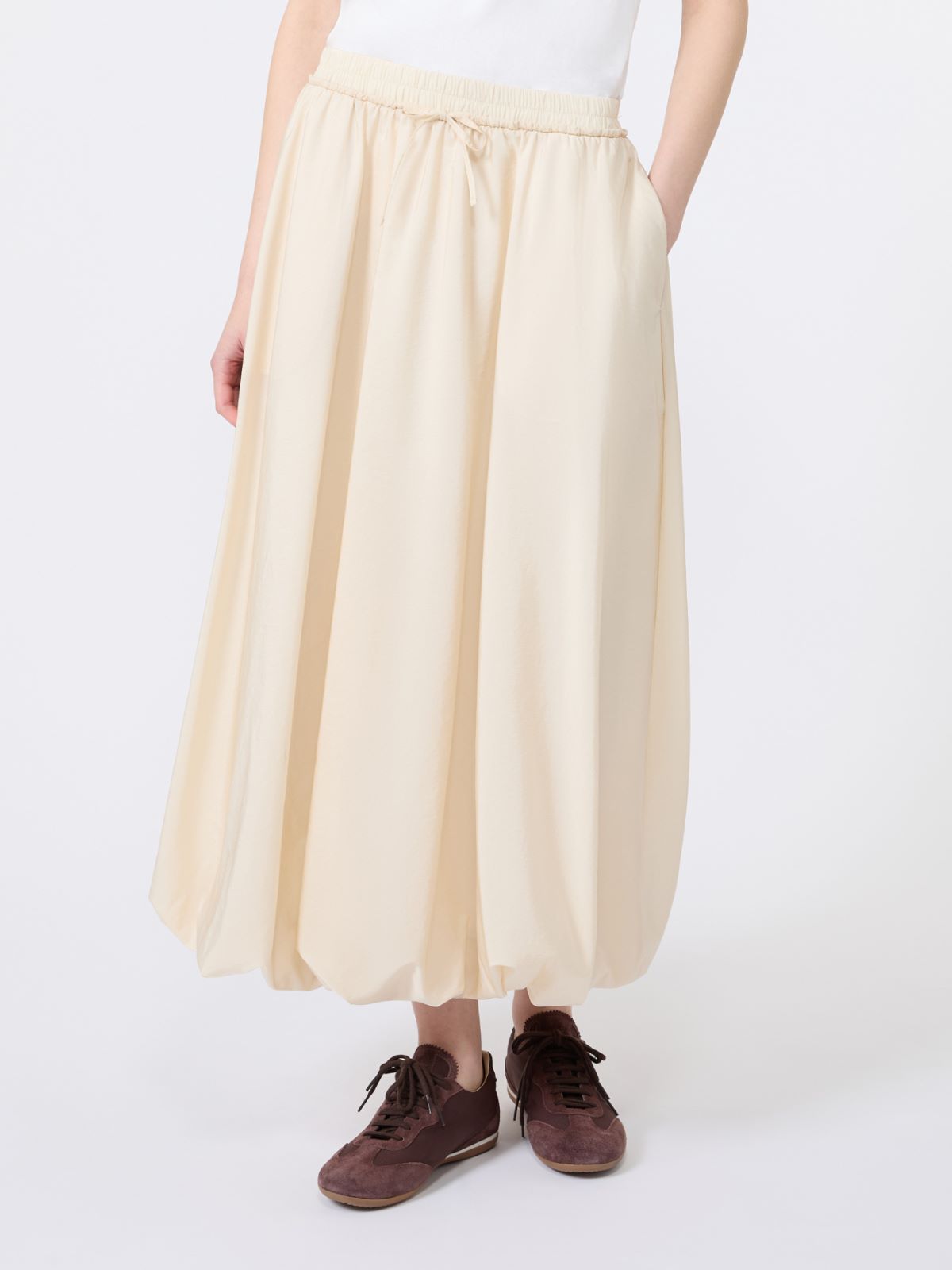 Long water-repellent canvas skirt - Weekend Max Mara - 2