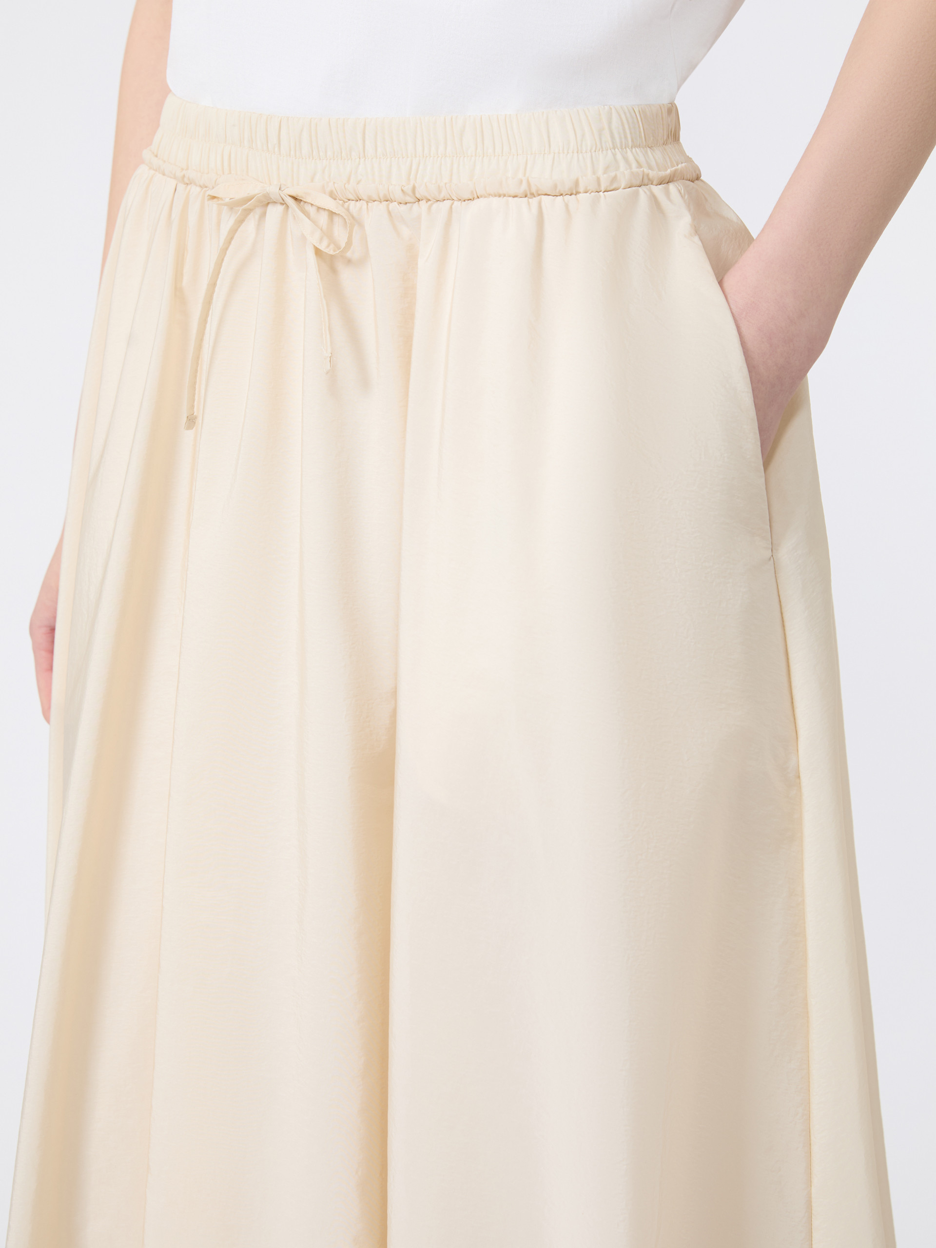 Long water-repellent canvas skirt - Weekend Max Mara - 4