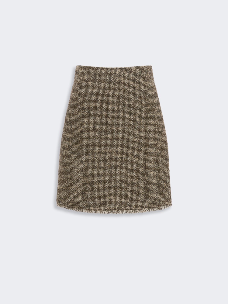 Wool blend bouclé short skirt - Weekend Max Mara - 2