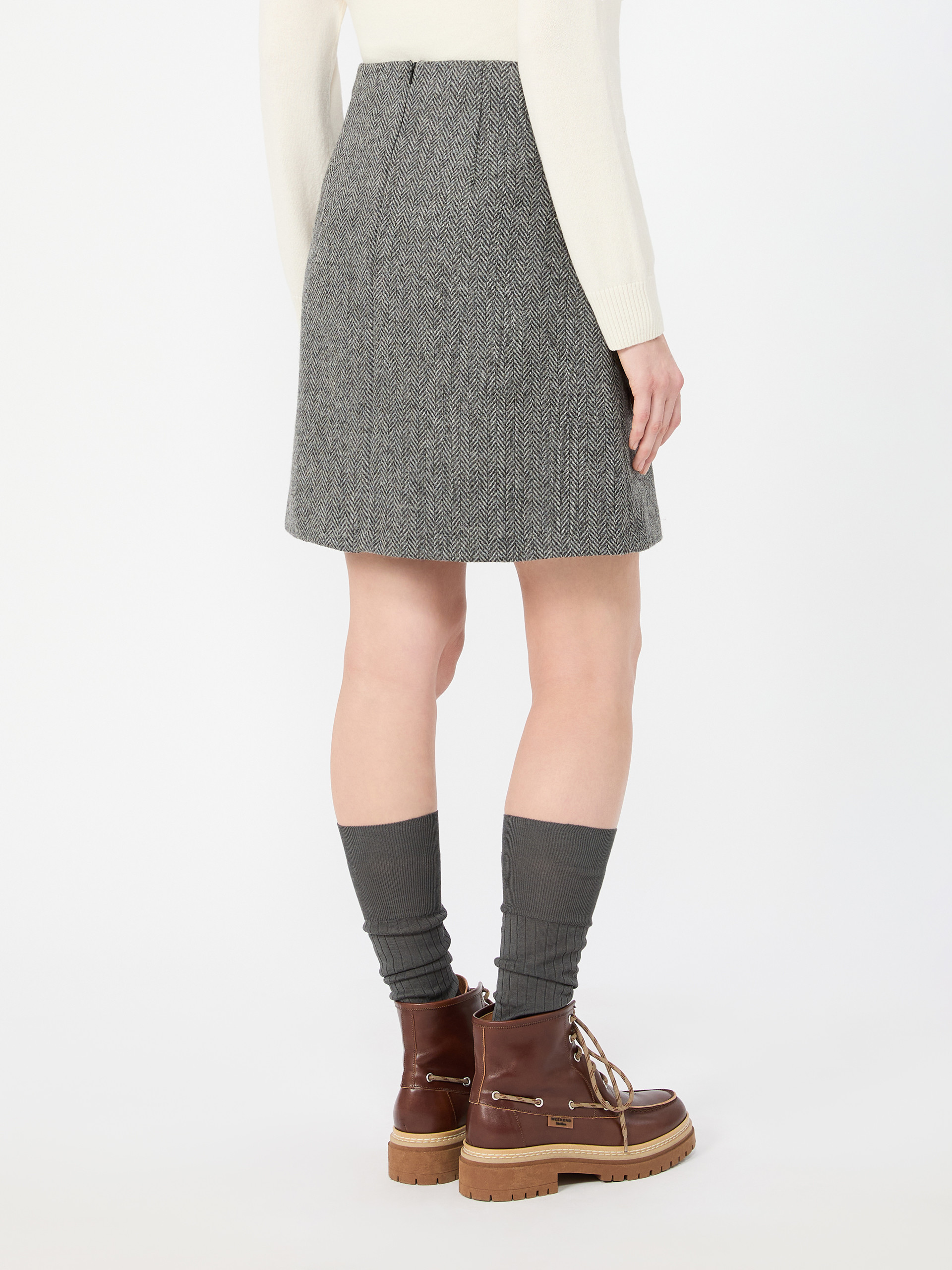 Wool blend short skirt - Weekend Max Mara - 3