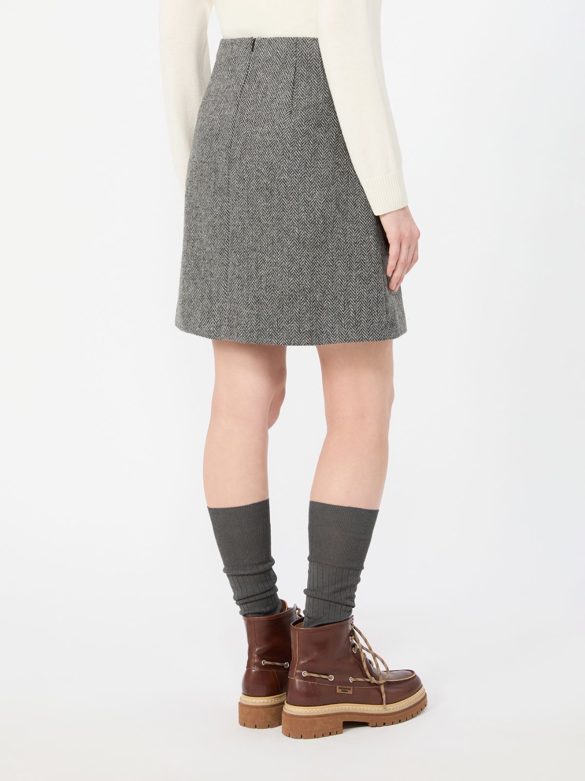 Wool blend short skirt - Weekend Max Mara - 3
