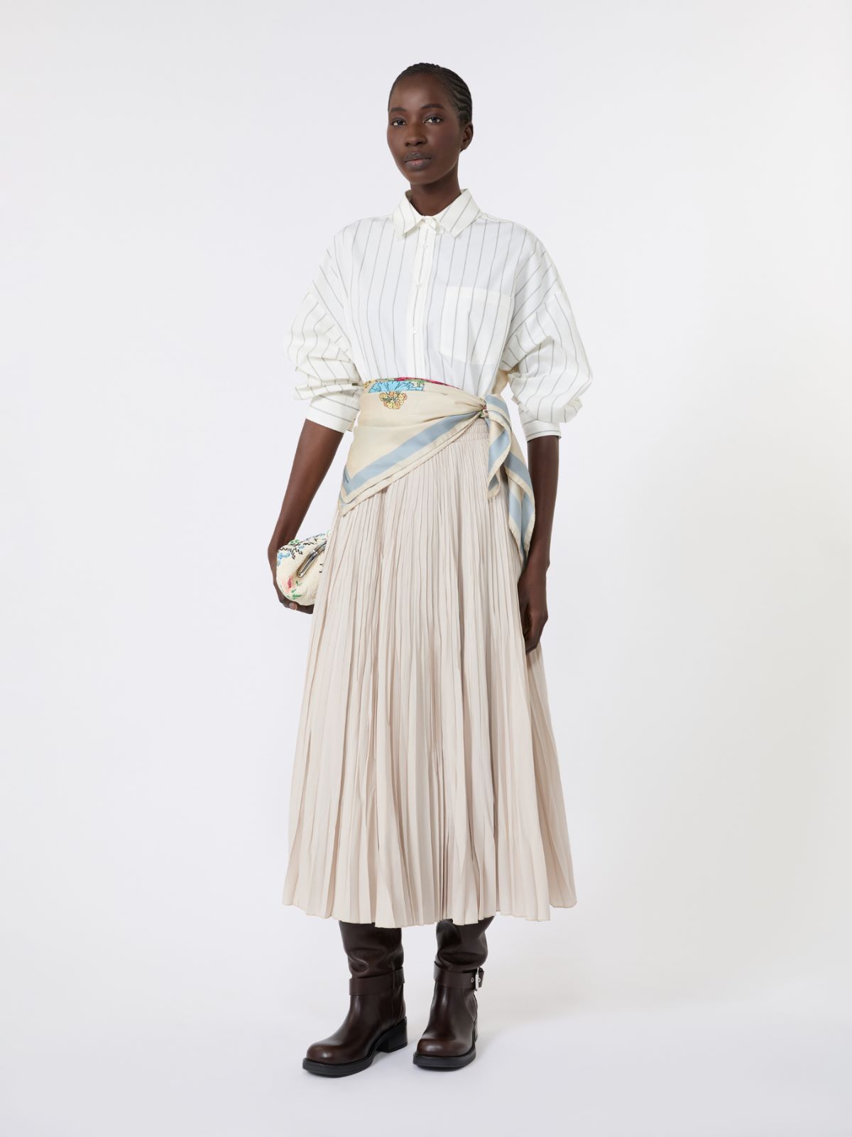 Gonna a pieghe plissé - Weekend Max Mara