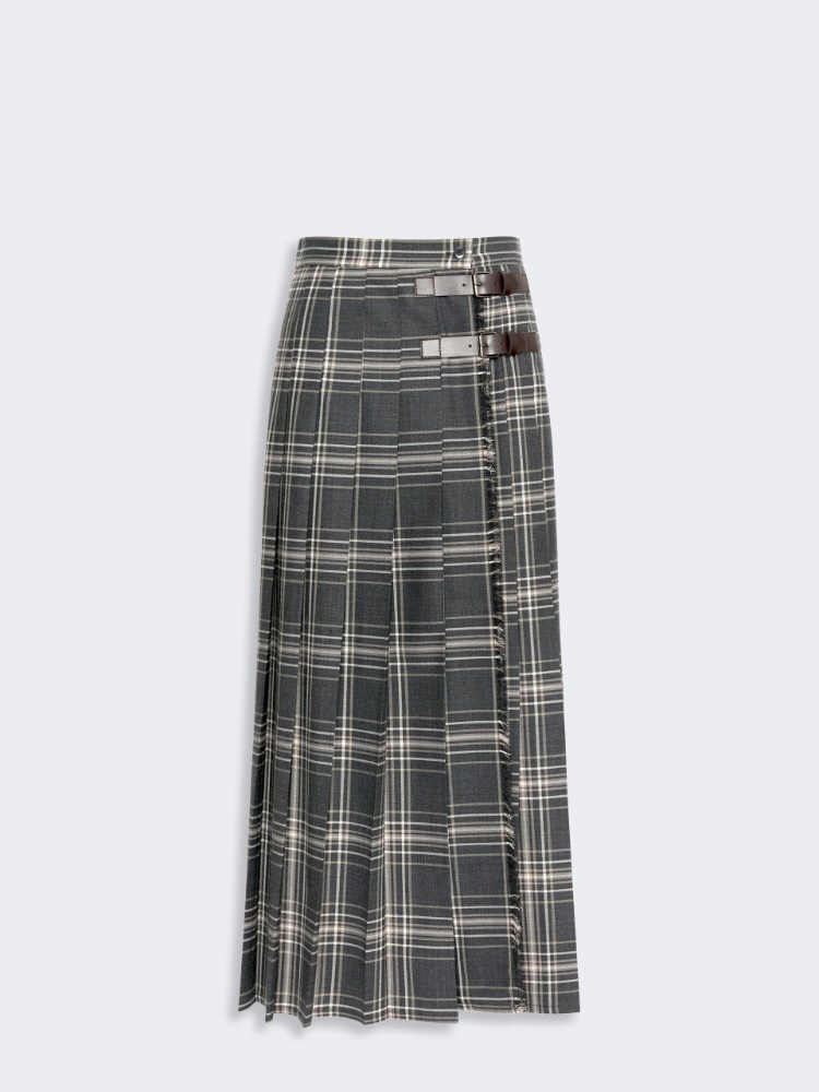 Wool batavia pleated skirt - Weekend Max Mara - 2