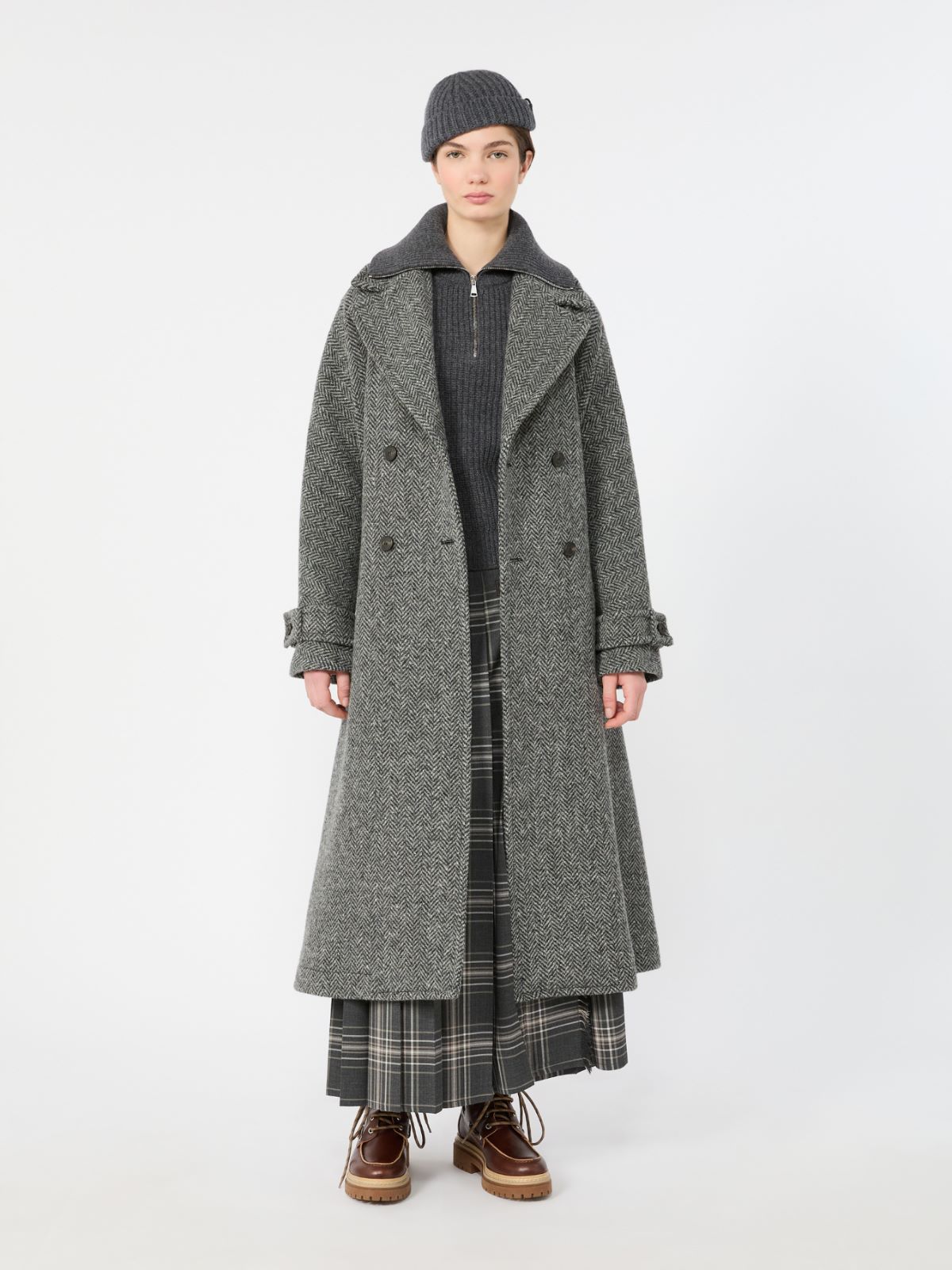Wool batavia pleated skirt - Weekend Max Mara