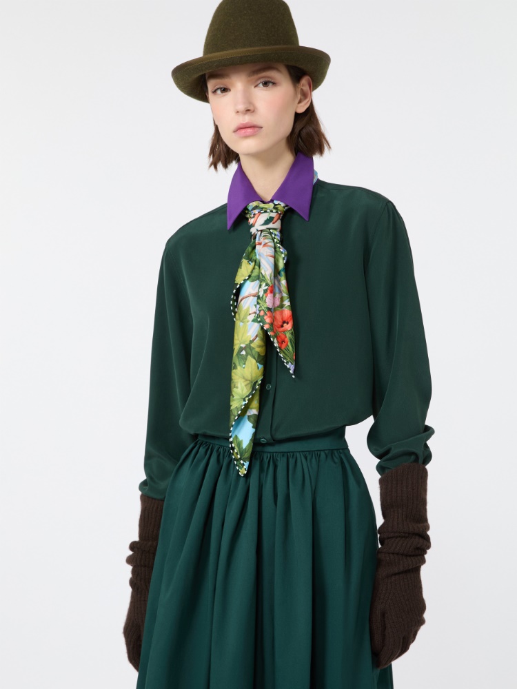 Silk crepe de chine shirt - Weekend Max Mara