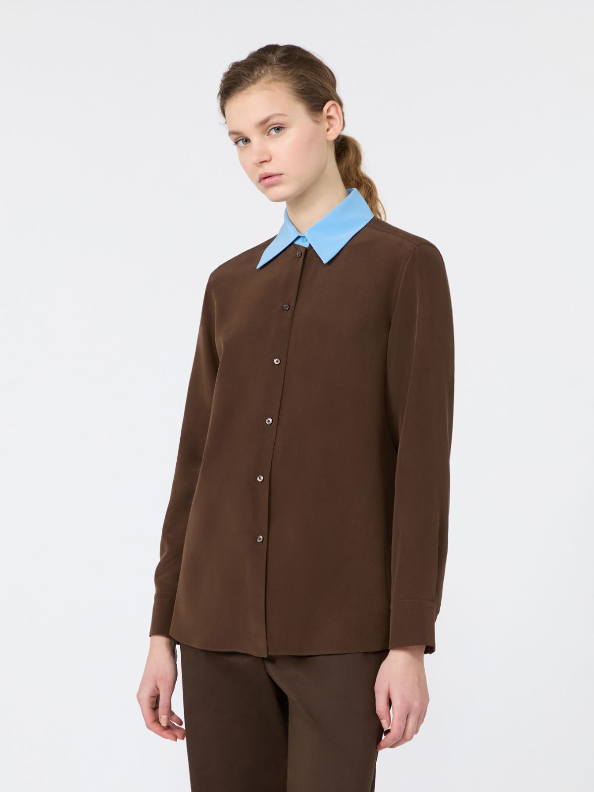 Silk crepe de chine shirt - Weekend Max Mara - 2