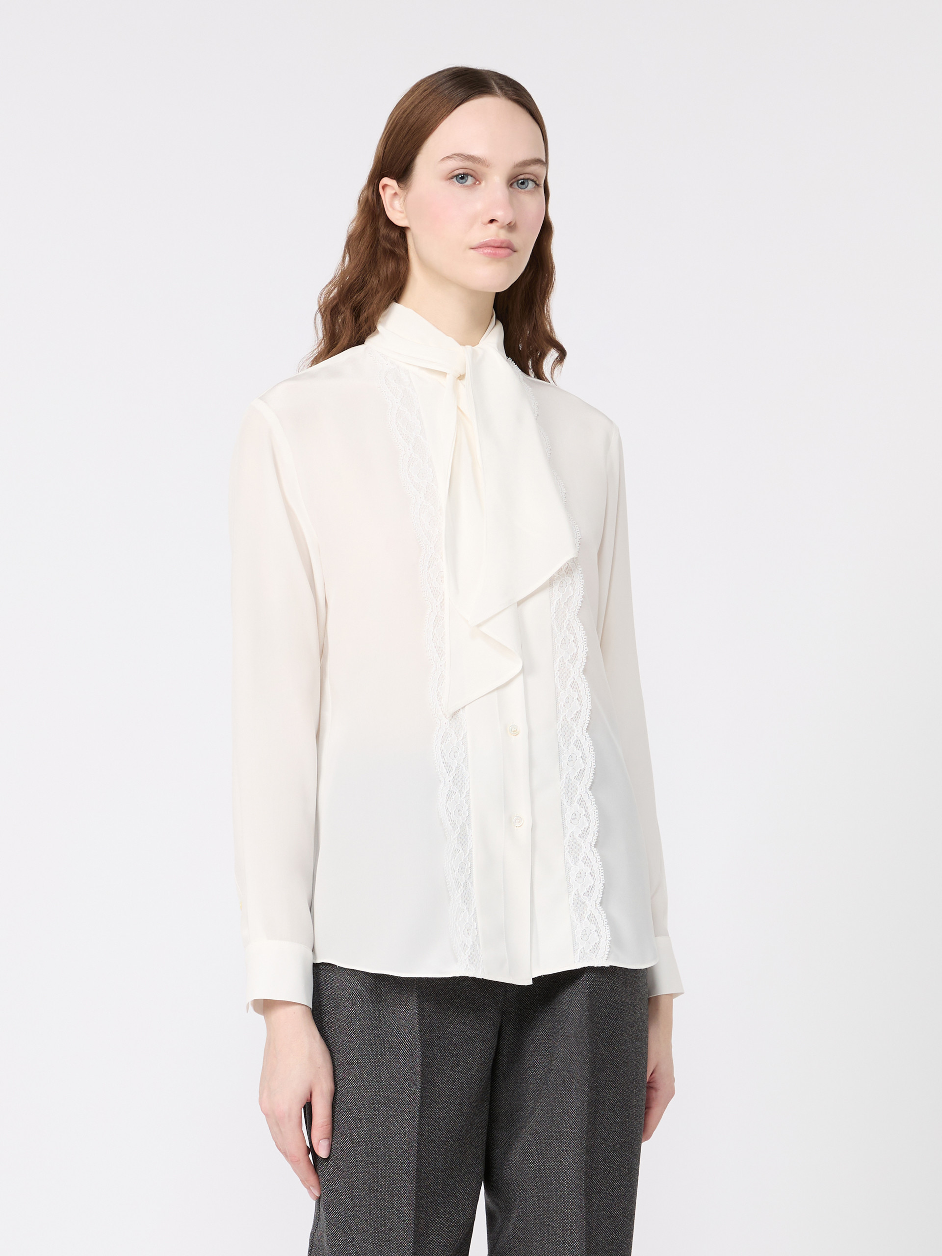 Silk crêpe de Chine shirt - Weekend Max Mara - 2