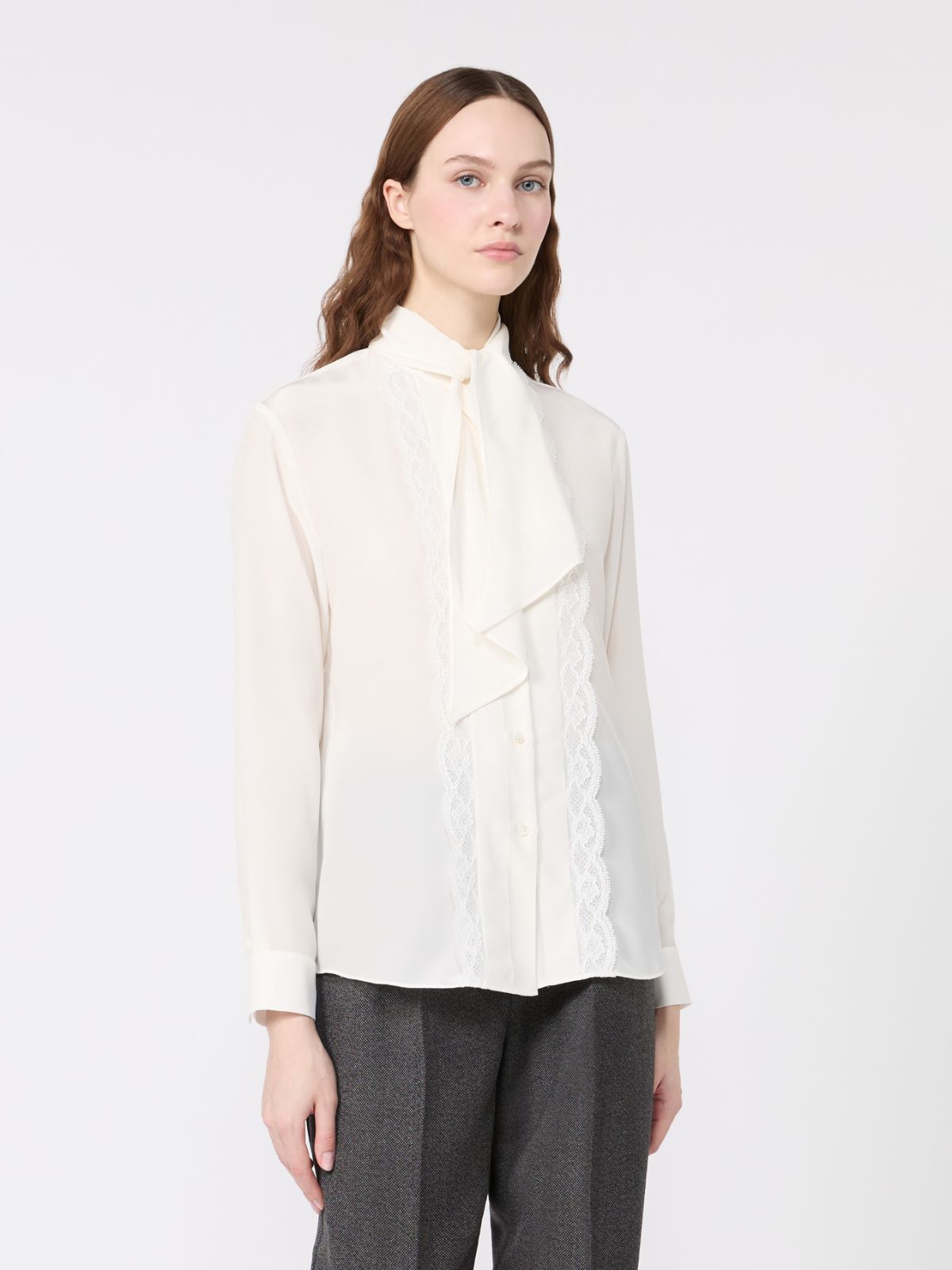 Silk crêpe de Chine shirt - Weekend Max Mara - 2